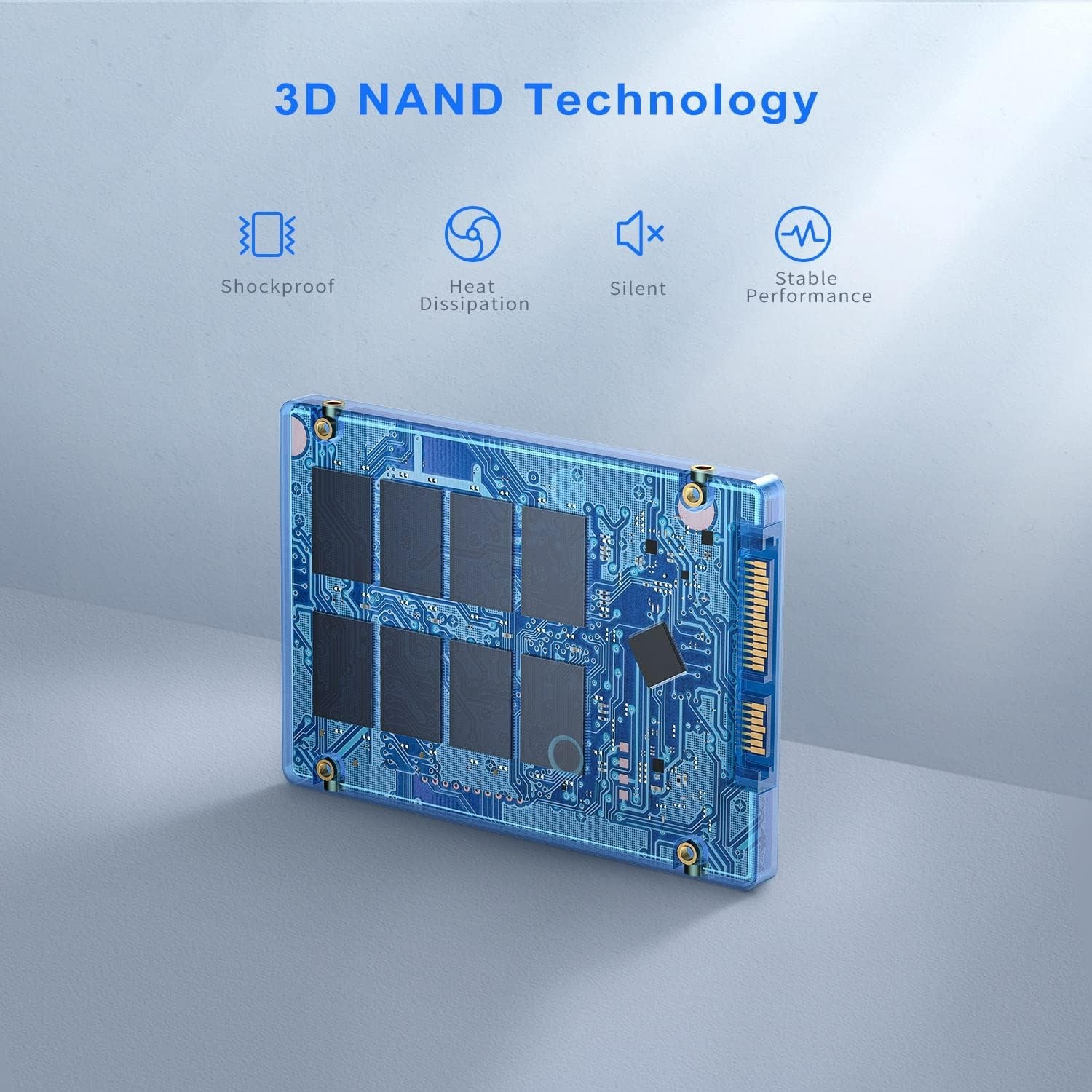 128GB Internal Solid State Drive – 450MB/s for Enhanced Performance