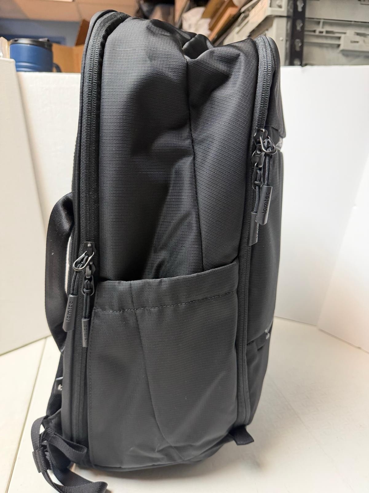 TOMTOC – Water-Resistant Laptop Backpack for Laptops, Travel Ready