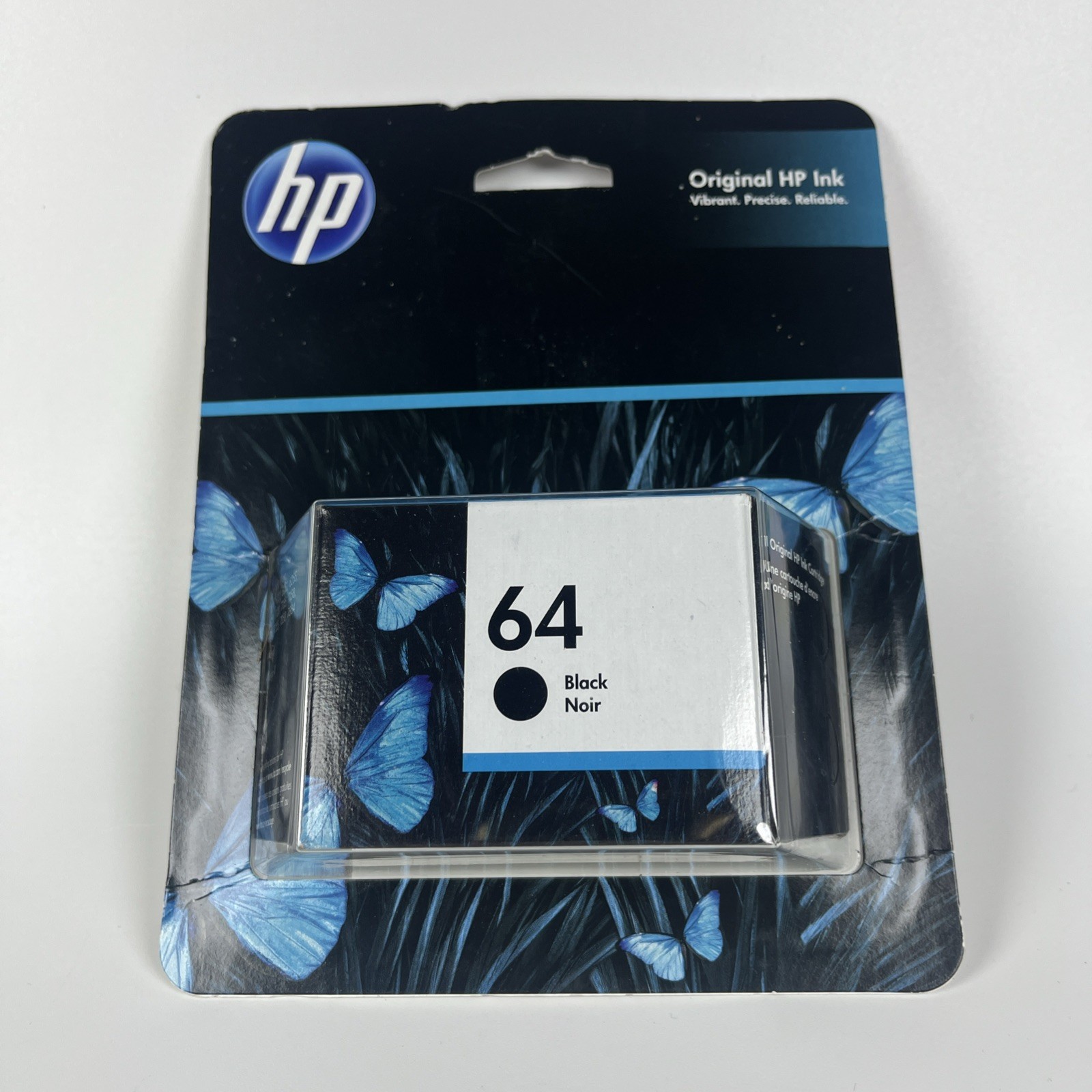 OEM Genuine HP 64 Black Ink Cartridge N9J90AN Exp 4/2023 Sealed