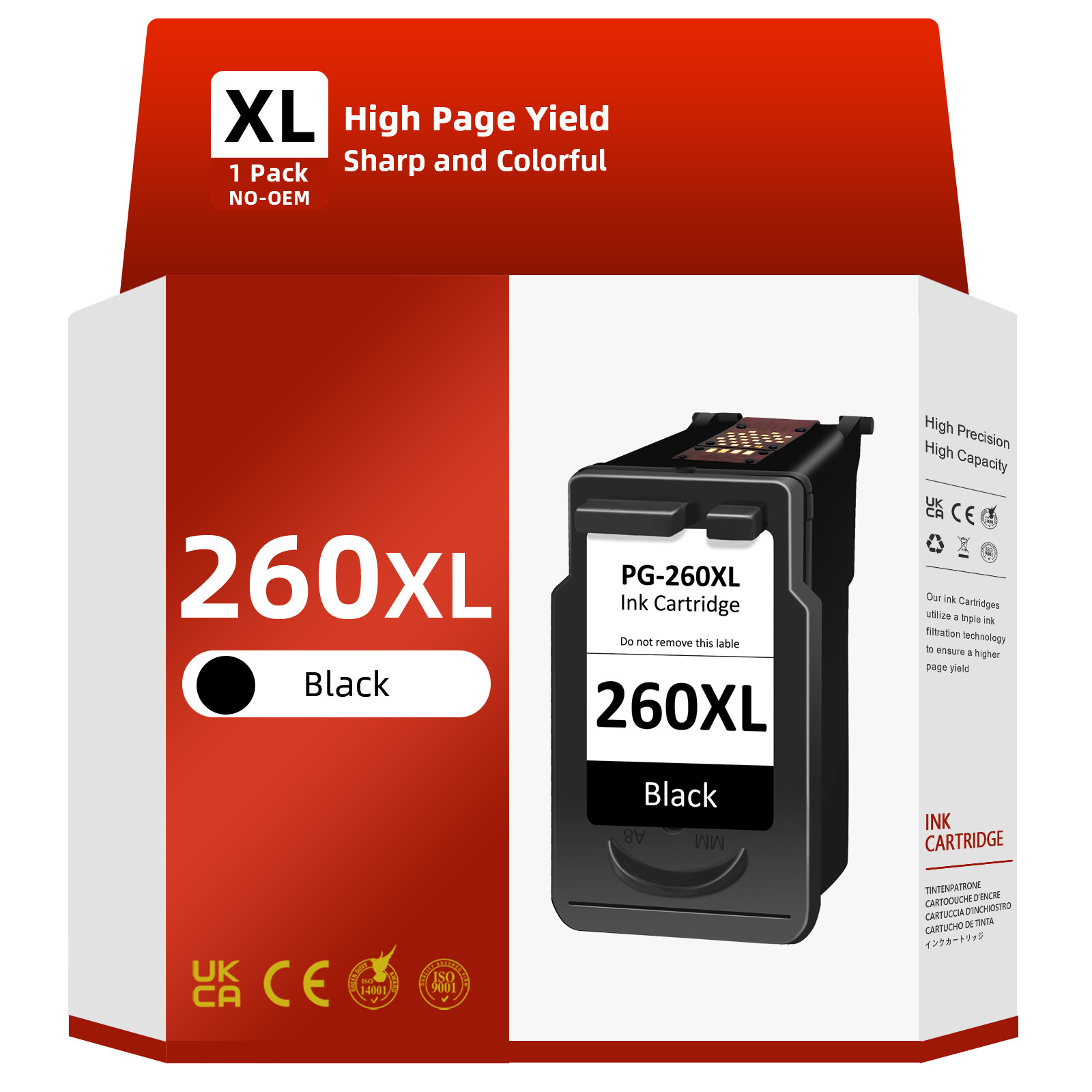 PG-260XL CL-261XL Ink Printer Cartridge for Canon PIXMA TS5320 TS6420 TR7022 Lot