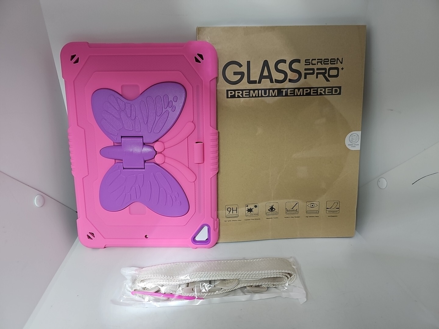 Ambison For iPad 10.2″ Kids Butterfly 0.2 In 2021/20/19 Shockproof Case Cover