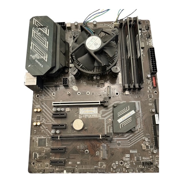 msi z390-a pro motherboard CPU i3-8350k 4.00 GHZ 16GB ram