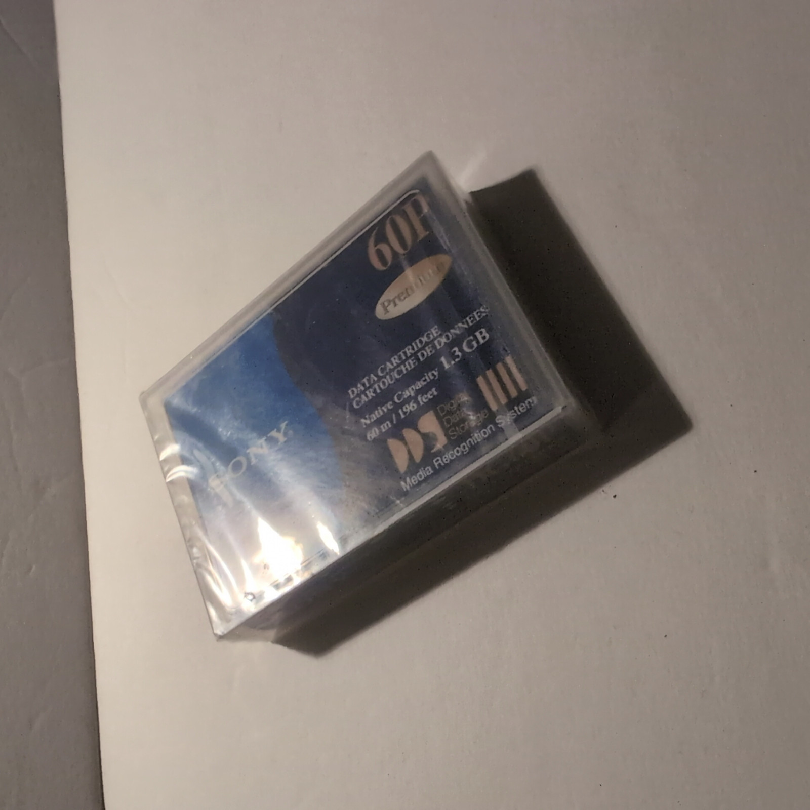 Sony DG60P Premina DDS Data Cartridge 1.3GB 60m Vintage Tape