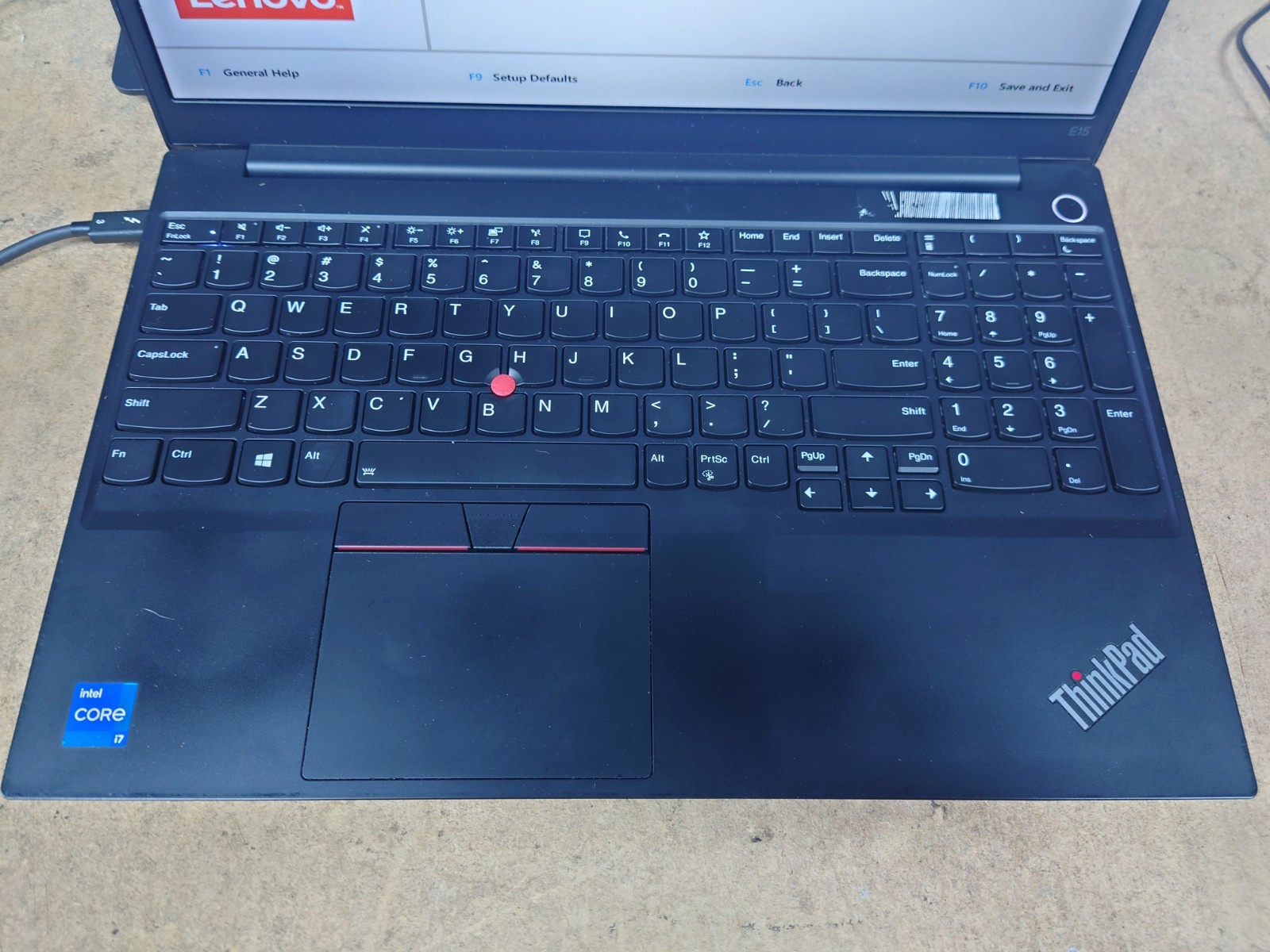 Lenovo ThinkPad E15 Gen 2 15.6″ FHD Touch i7-1165G7 16GB RAM No Battery/OS/SSD