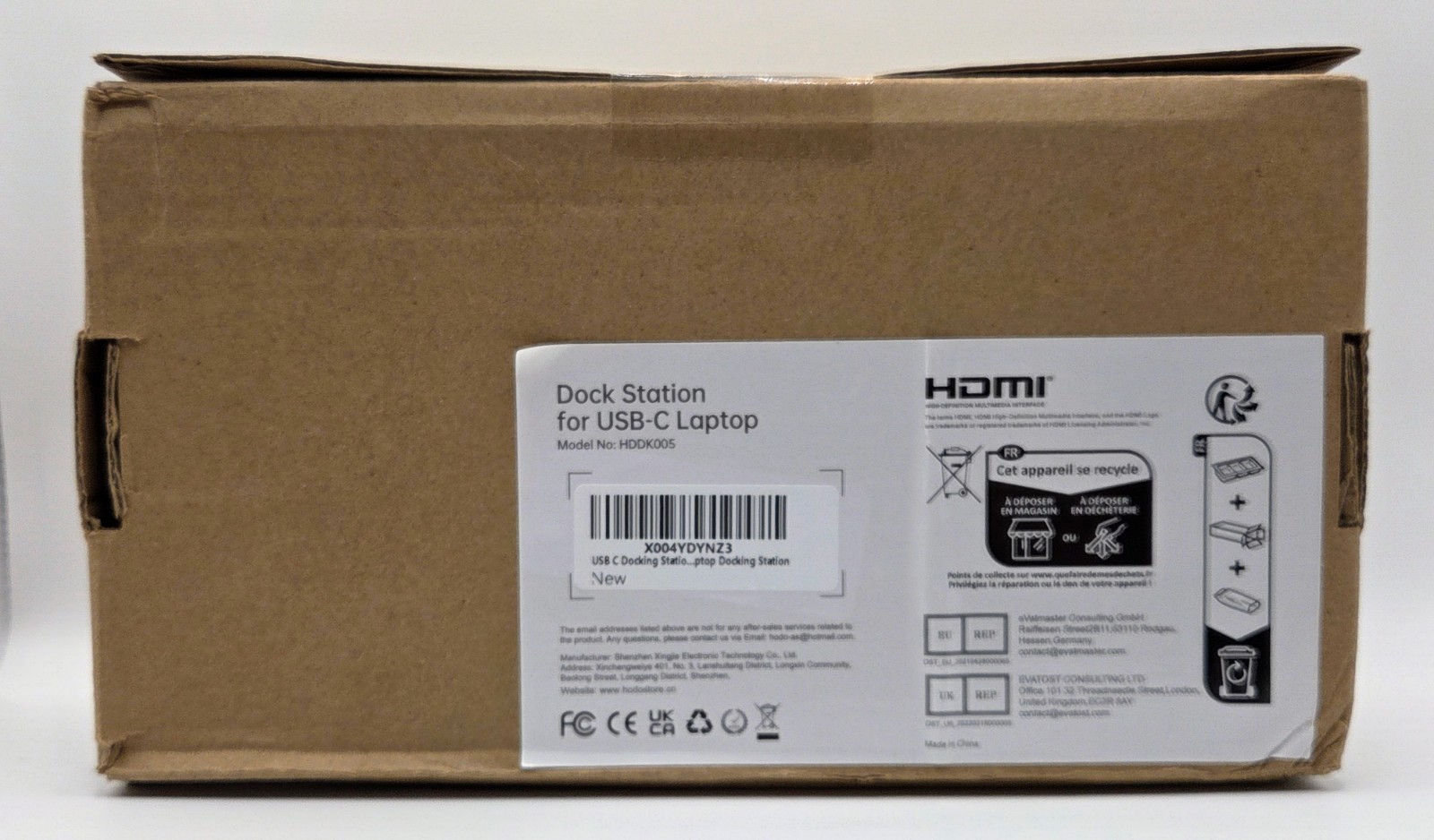 HODO 17-in-1 USB-C Docking Station 3 Displays 4K@60Hz, 85W, 2x HDMI, 1x DP, RJ45