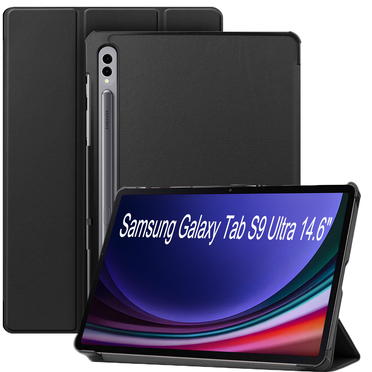 Case For Samsung Galaxy Tab S10+ S9+/S9 S10 Ultra/S9 FE Smart Book Stand Cover