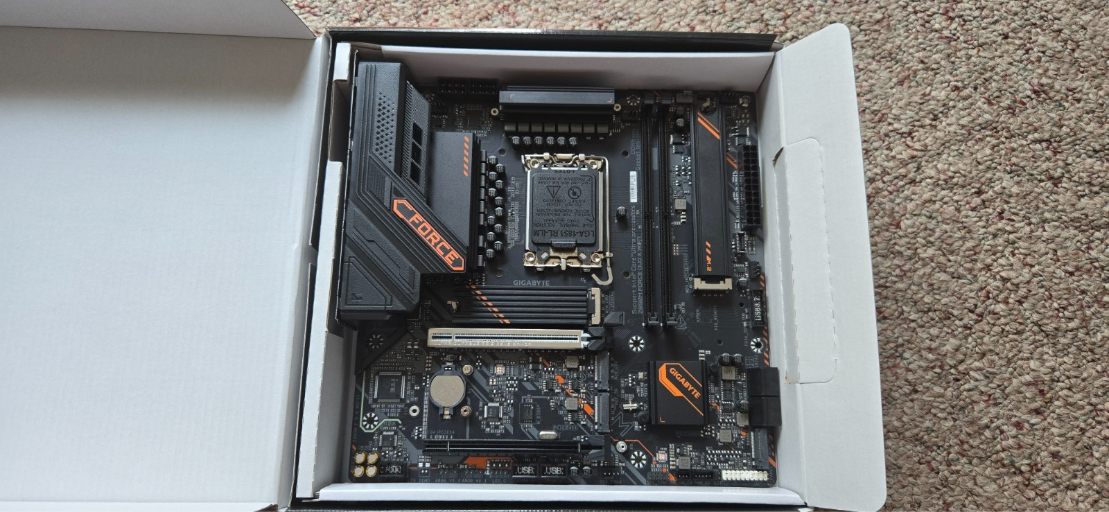 Gigabyte Z890M Force Duo X WIFI7 MATX Motherboard