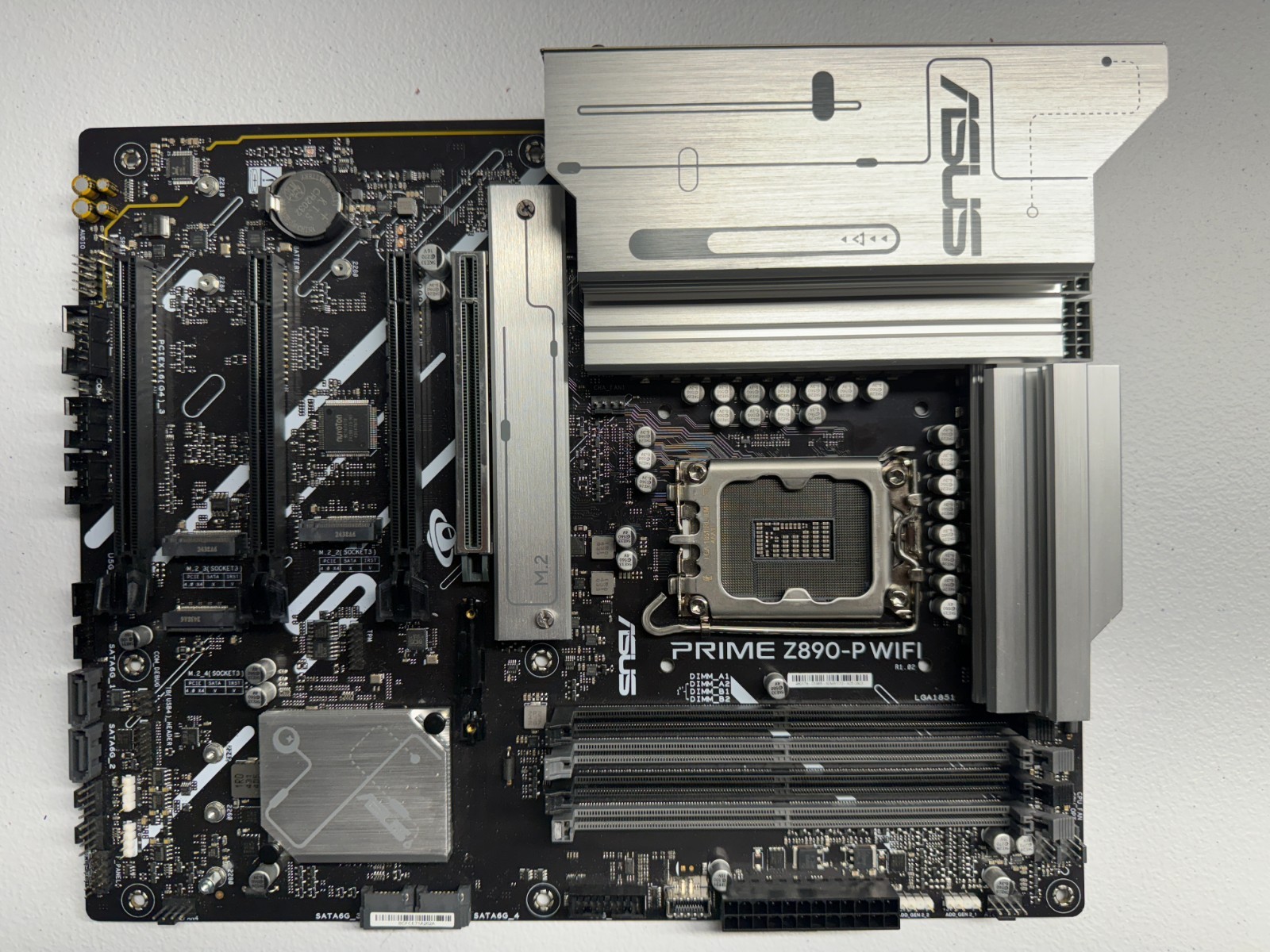 ASUS PRIME Z890-P WIFI Z890 Intel Ultra LGA 1851 ATX Motherboard – Working Good