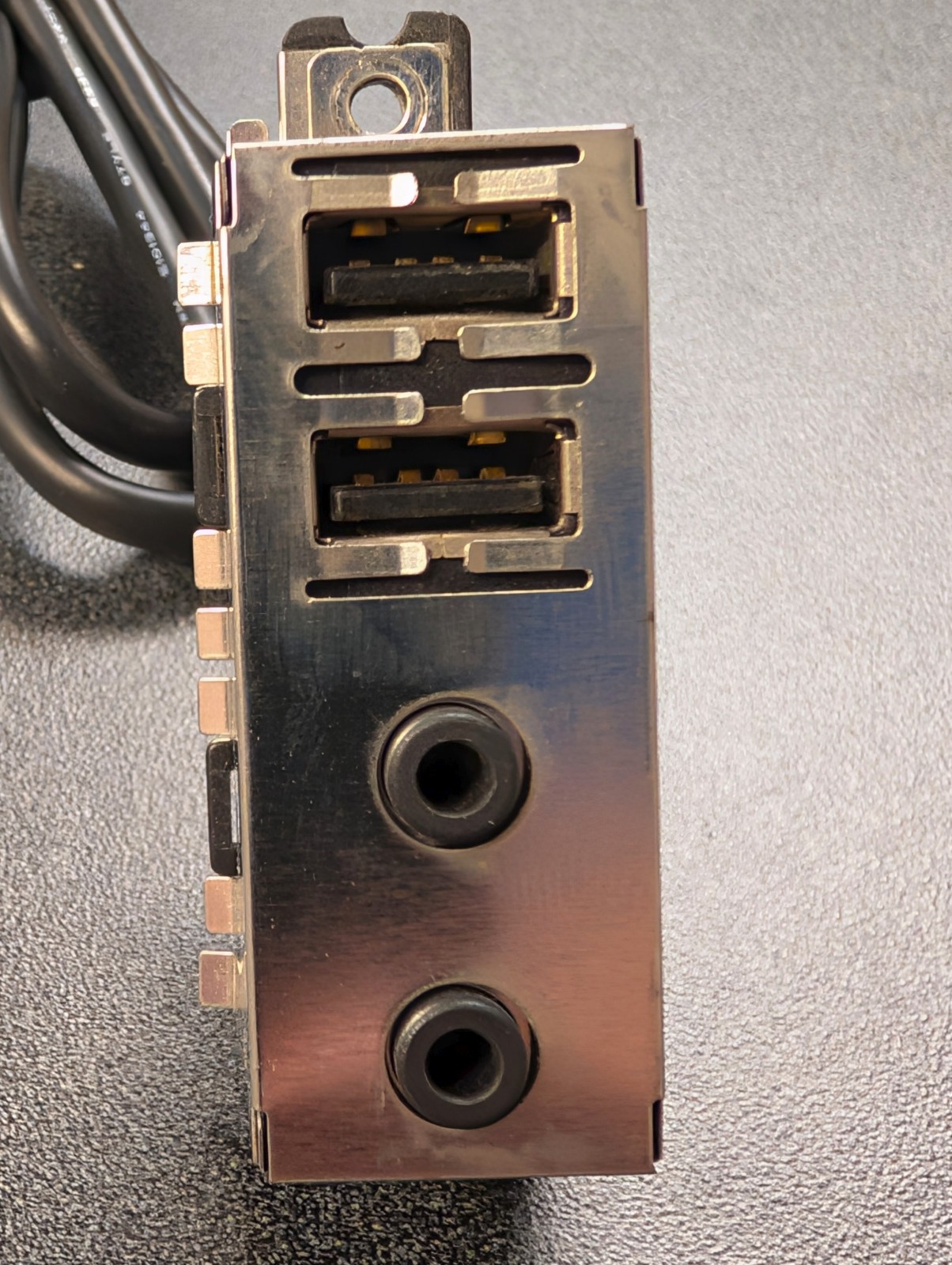 HP Compaq Micro Tower Dual USB 2.0 & Audio Mic Front Panel I/O Port