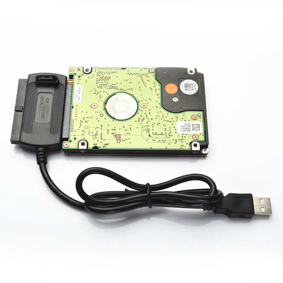 New IDE SATA to USB 2.0 Adapter Converter Cable For 2.5 3.5 Inch Hard Drive HD