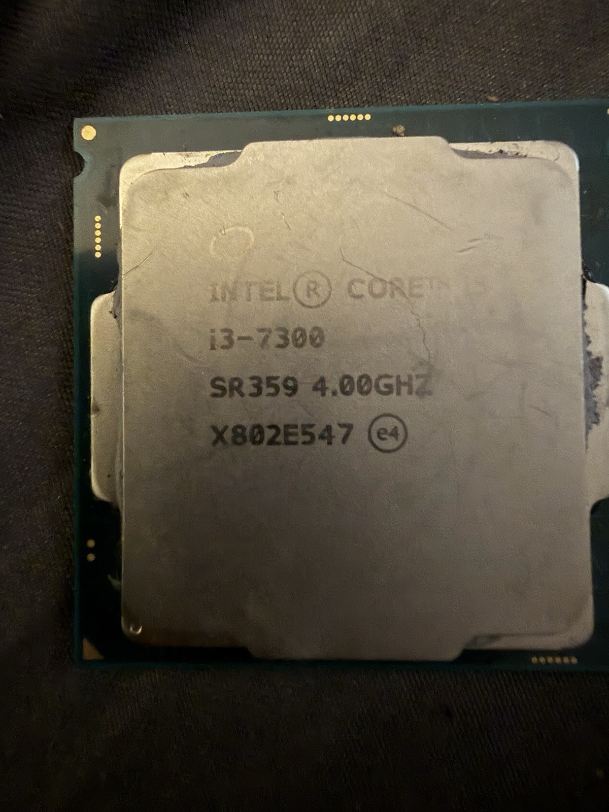 Intel Core i3-7300 7th Gen 4.00GHz 4-Core LGA1151 SR359 Desktop Processor