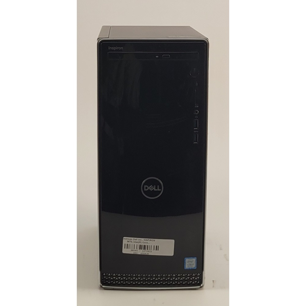 Dell INSPIRON 3670 Intel Core i7-8700 @ 3.20GHz – 16GB DDR4 – 512GB SSD