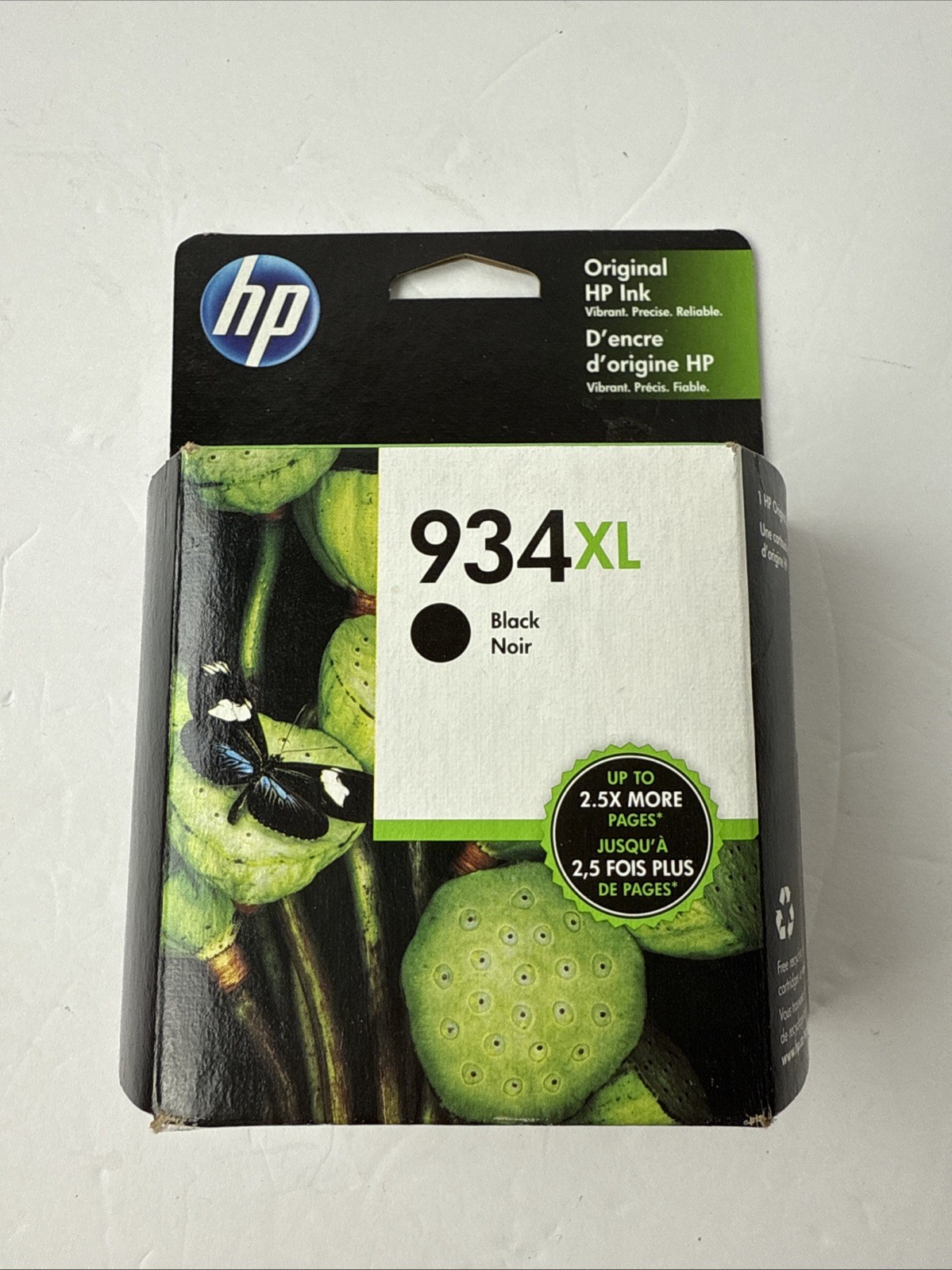Genuine HP 934 XL Ink Cartridge Black CH563WN Exp. Apr 2021 Brand New Sealed