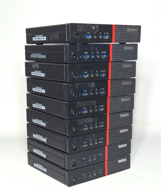 Lenovo Thinkcentre M900 USFF (i5-6500T 2.5GHz – 8GB RAM – NO OS/HDD) Lot of 9