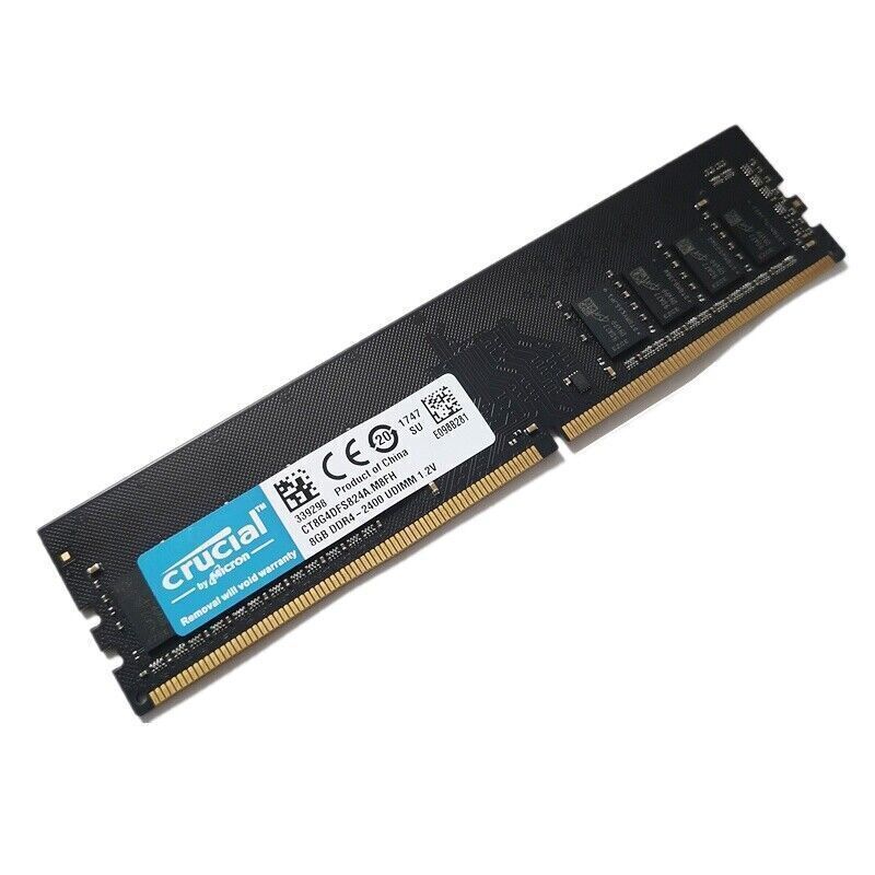 Crucial DDR4 4GB 8GB 16GB 2400Mhz 2666 3200 PC4 288pins Desktop Memory Dimm Ram