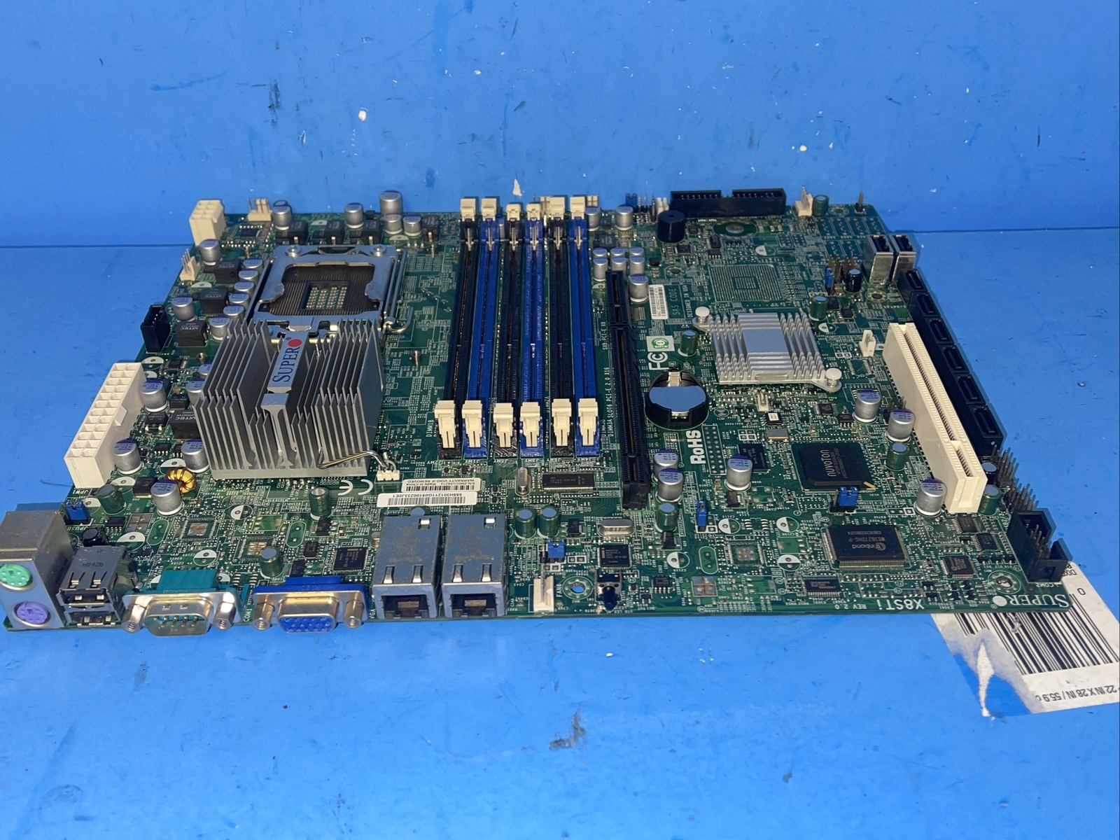 Super Micro Computer X8STi, LGA 1366/Socket B, Intel Motherboard