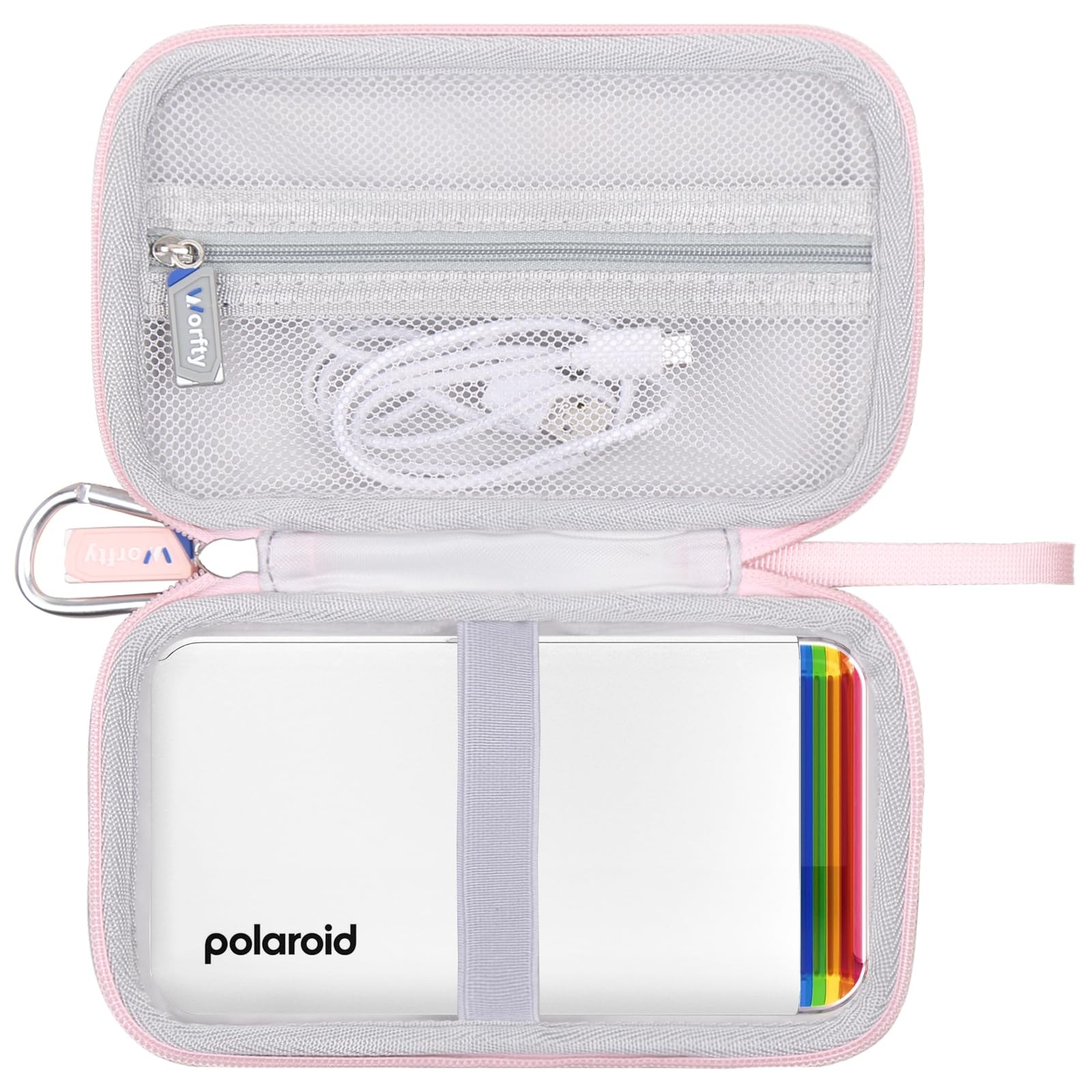 worfty Case for Polaroid Hi-Print/ 2nd Generation Bluetooth One Size, Black