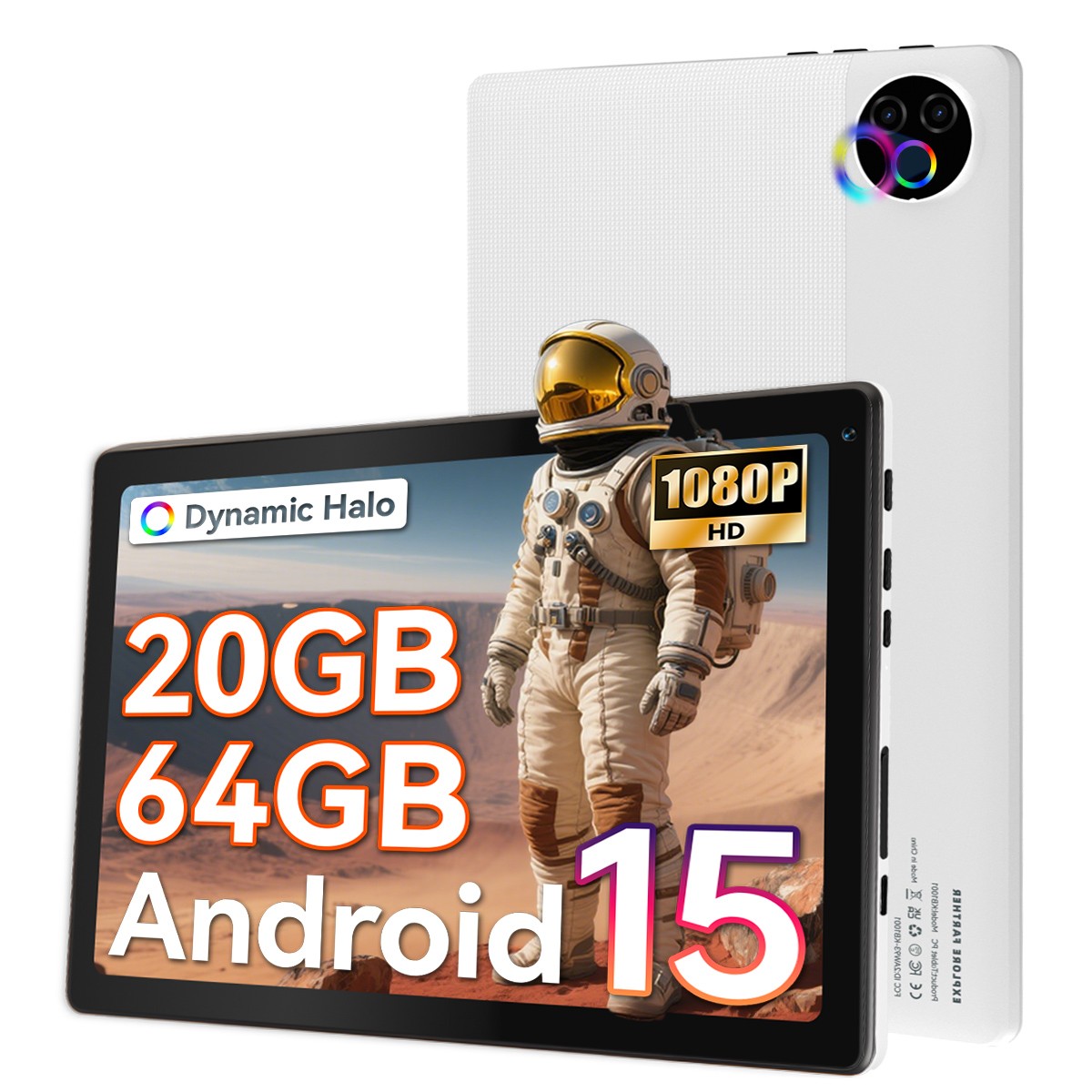 AEEZO Tab Five-Core 64GB ROM 6000mAHh Widevine L1 WiFi 6 Android 16 Tablet