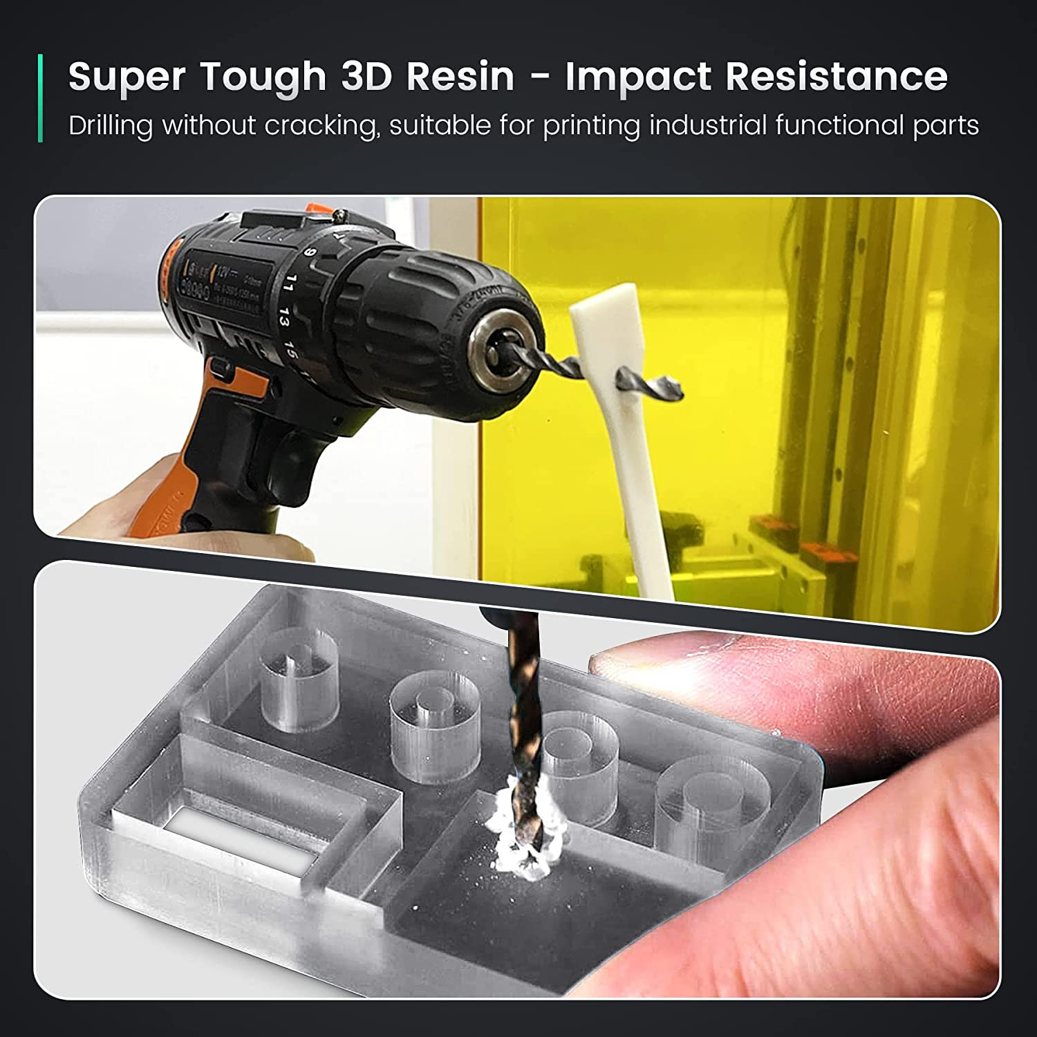 Standard Plus/Red Wax/ABS-Like/Washable/Toughness/PA-Like/High Temperature Resin