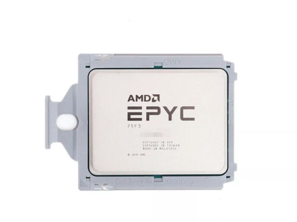 AMD EPYC 75F3 CPU 32 Cores 2.95GHz Up to 4.0GHz SP3 256MB L3 Processer