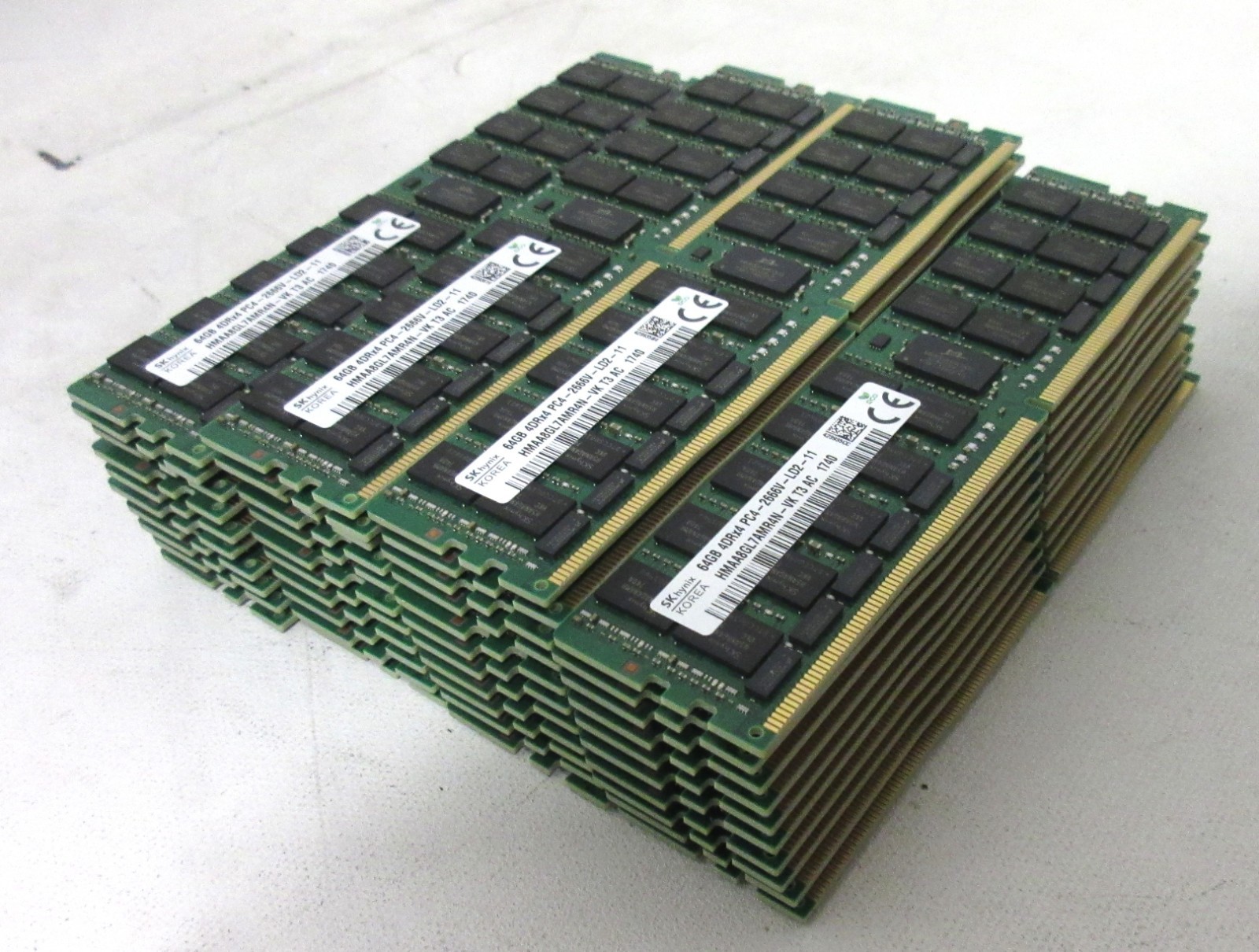 42x SK hynix 64GB LRDIMM ECC PC4 4DRx4 2666V-LD2 -2688GB TOTAL HMAA8GL7AMR4N-VK