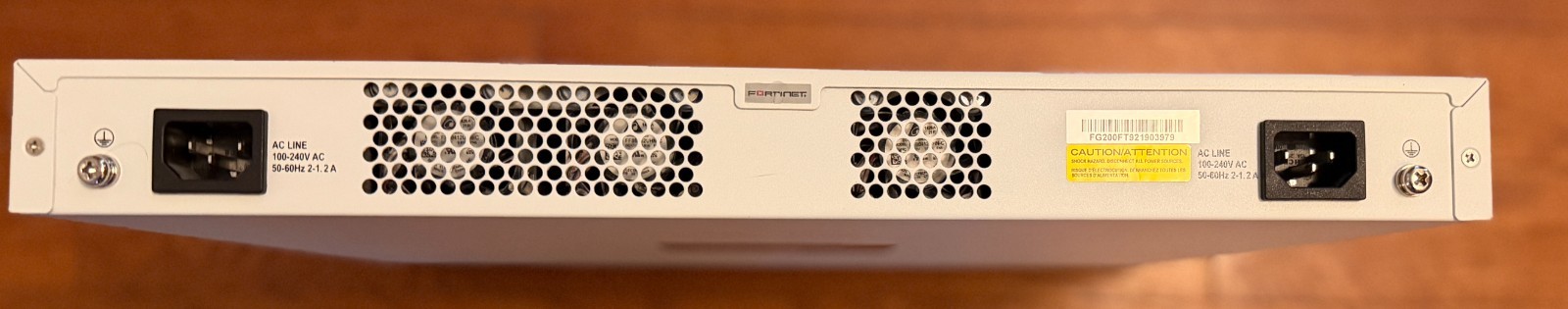Fortinet FortiGate FG-200F Network Security Firewall with license transfer