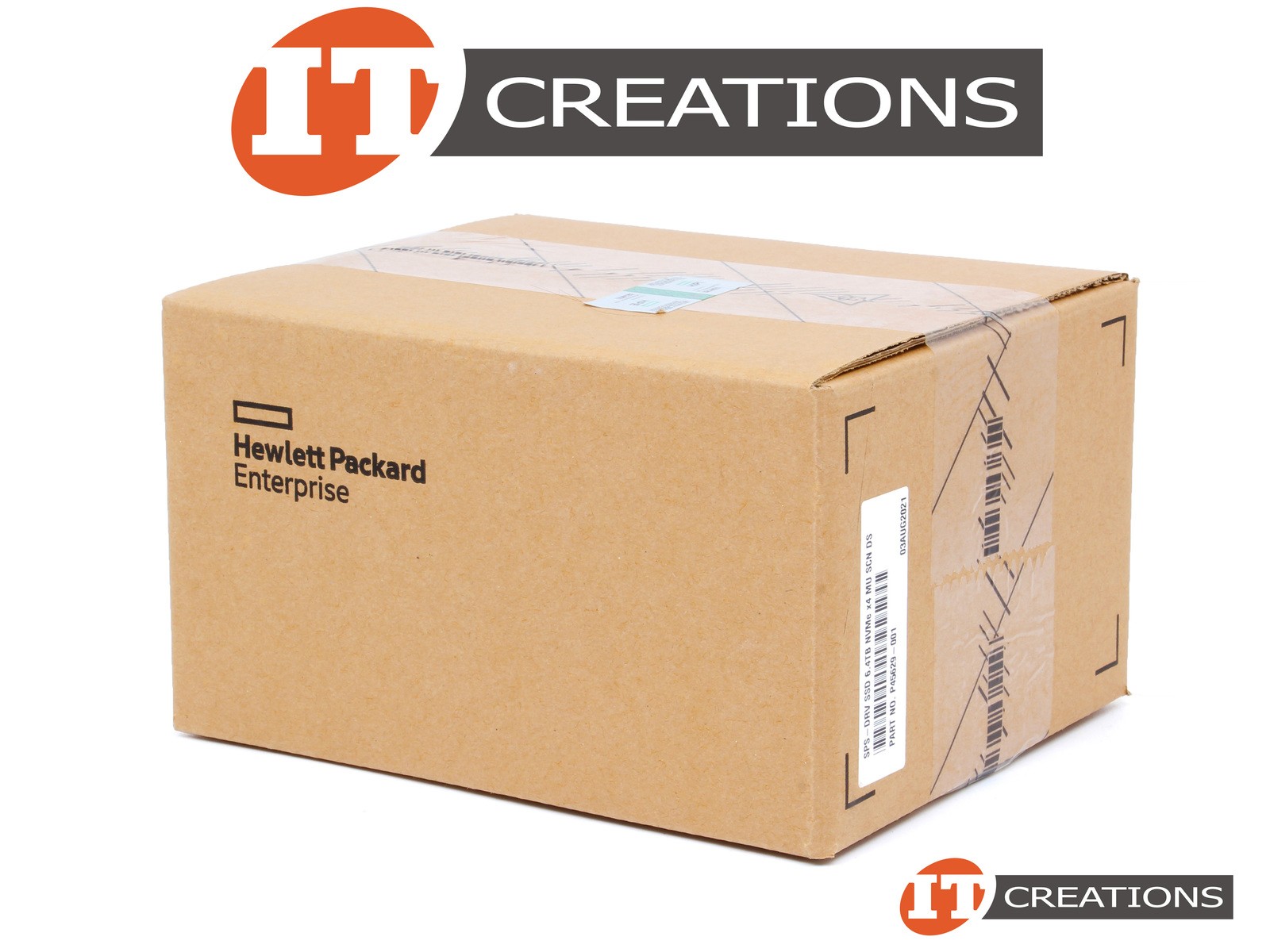 HPE 6.4TB 64-LAYER TLC PCIE NVME U.2 2.5 SFF MU SCN SSD 6400GB P45629-001-RETAIL