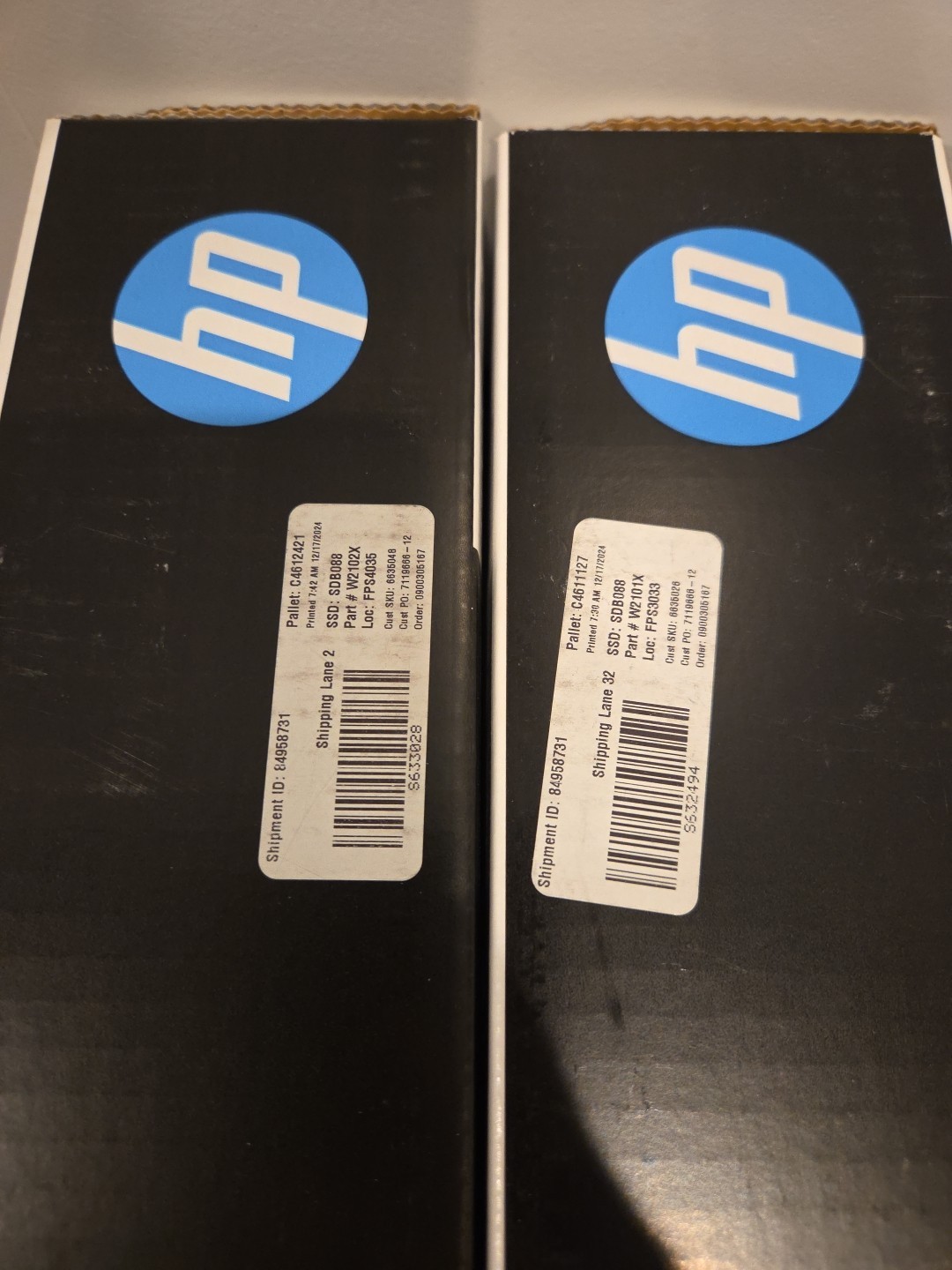 HP 210X Yellow, Cyan, Magenta, Black W2100X, W2101X,W2103X,W2102X Set of 4 Read*