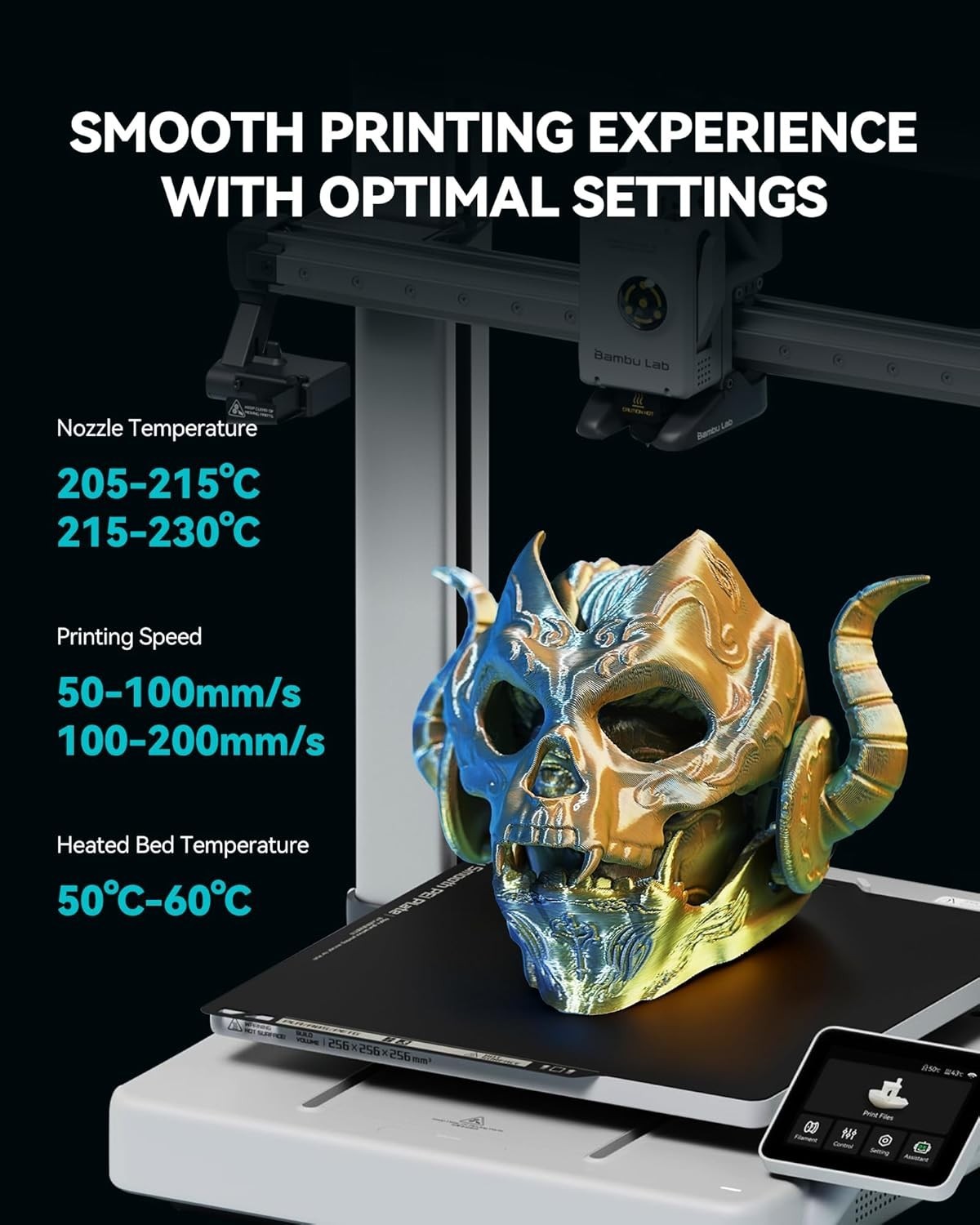 SUNLU PLA 3D Printer Filament Bundle 1.75mm 4 Pack 1kg Total Vacuum Sealed