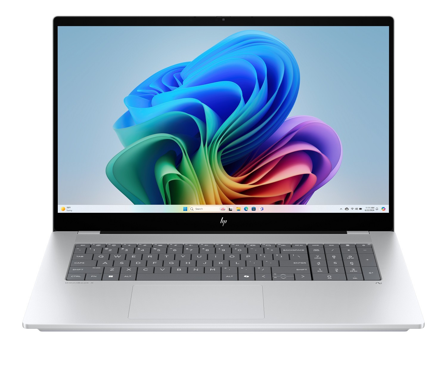 HP OMNIBOOK X 17T-DD000 AI Laptop PC 17.3″ Touch U7 i7 32GB 2TB Backlit Key W11