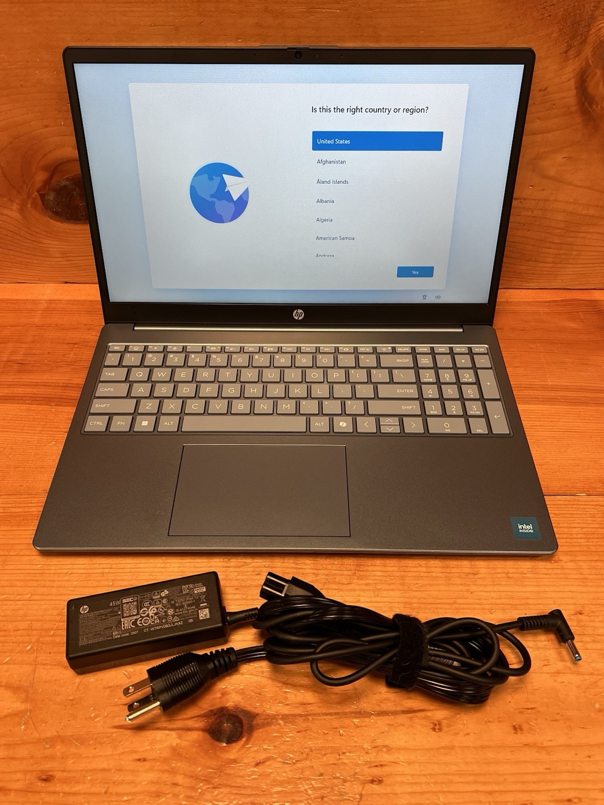 HP 15-fd0083wm 15.6″ Laptop Intel N200 4GB RAM 128GB SSD Windows 11 w/ Charger