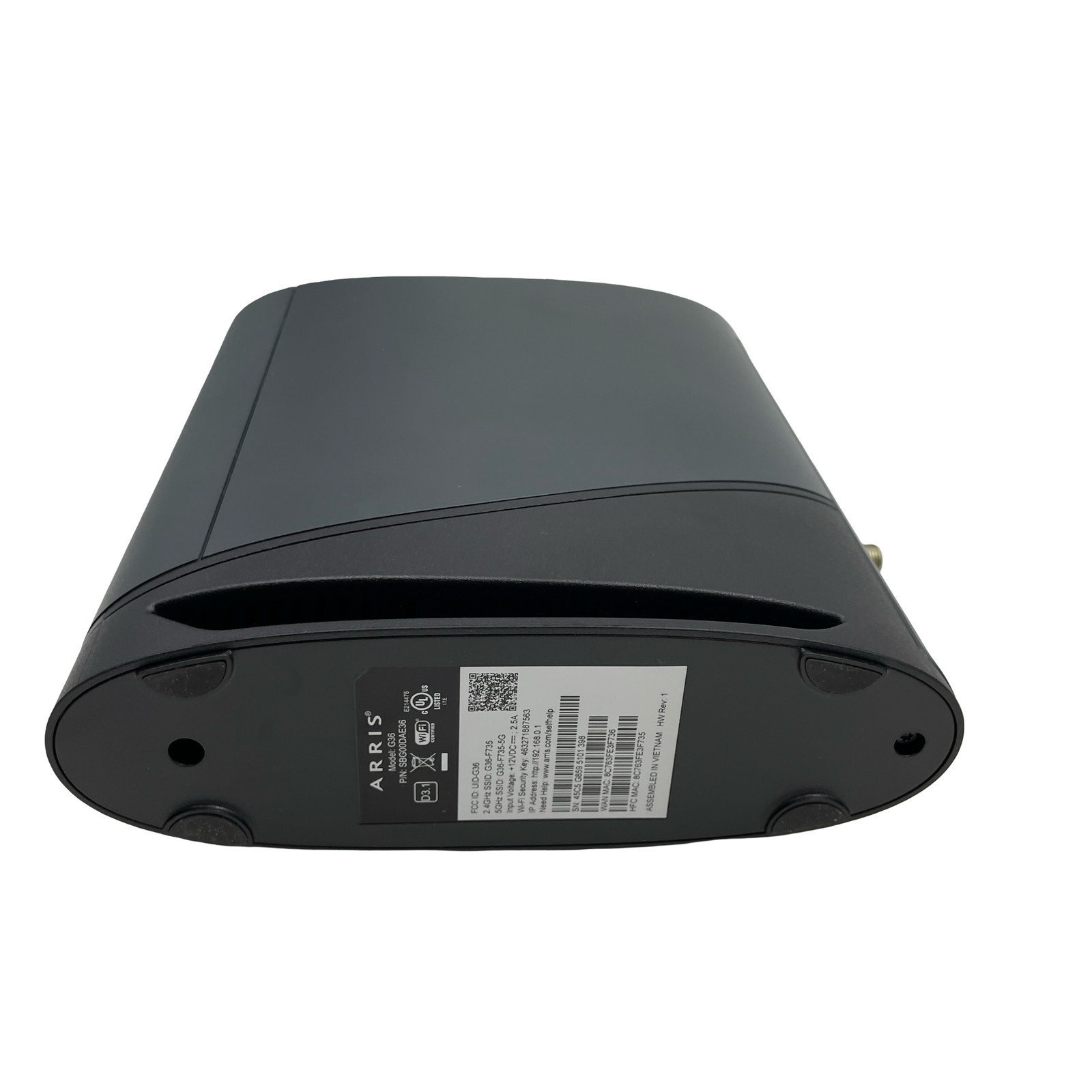 ARRIS SURFboard G36 DOCSIS 3.1 Wi-Fi 6 Cable Modem #U5432 (VH)