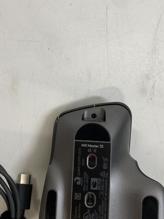 Logitech MX Master 3 Ergonomic Wireless Mouse USB-C Charging Graphite