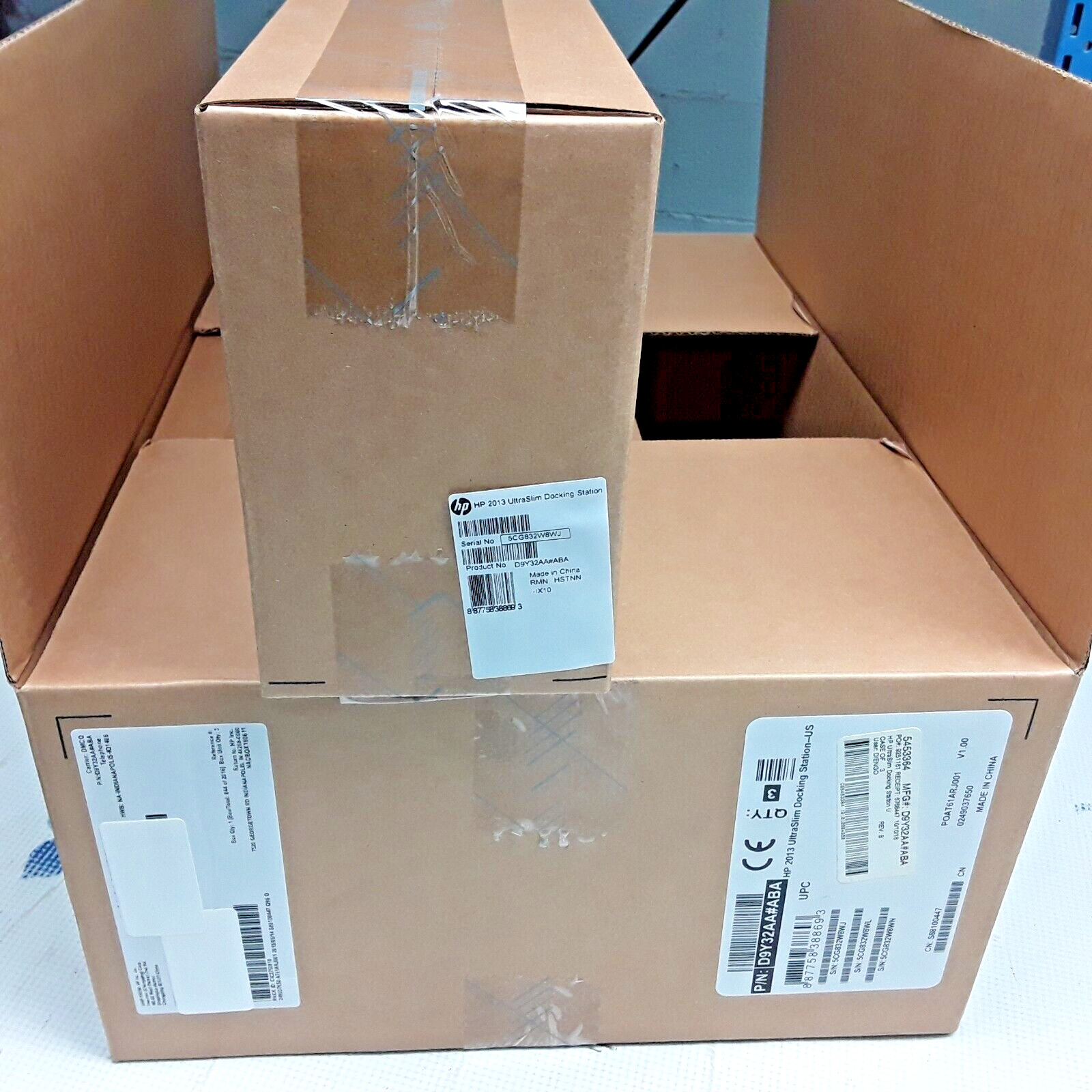 D9Y32AA#ABA – HP Ultra Slim Dock 2013 Docking Station – 3/BOX – SEALED – NEW