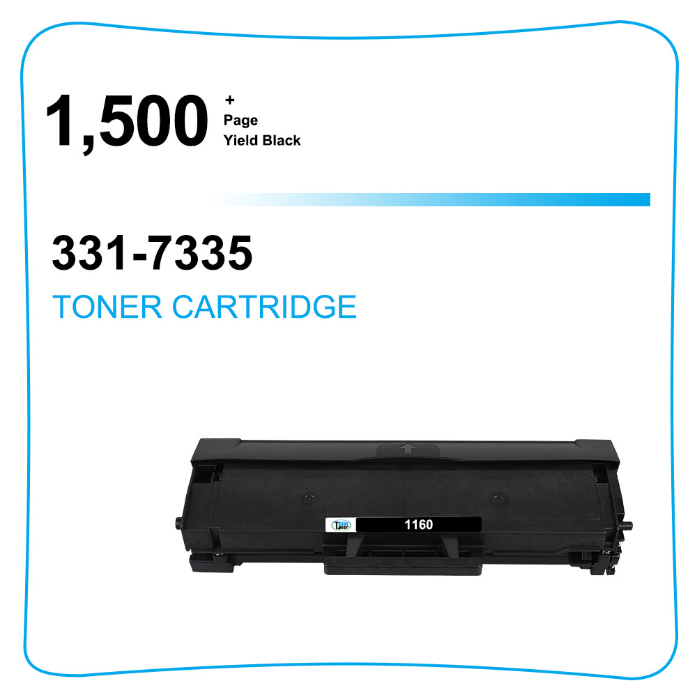 B1160 Toner Cartridge for Dell B1160 B1160w B1165nfw printer 331-7335, HF442