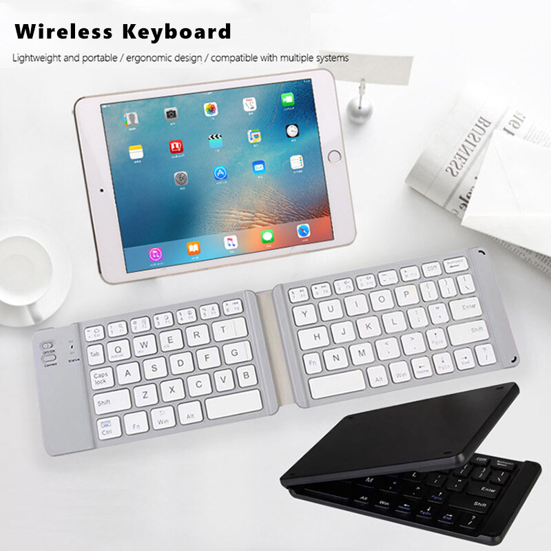 Slim Wireless Bluetooth Keyboard For iMac iPad Android Phone Tablet PC Laptop