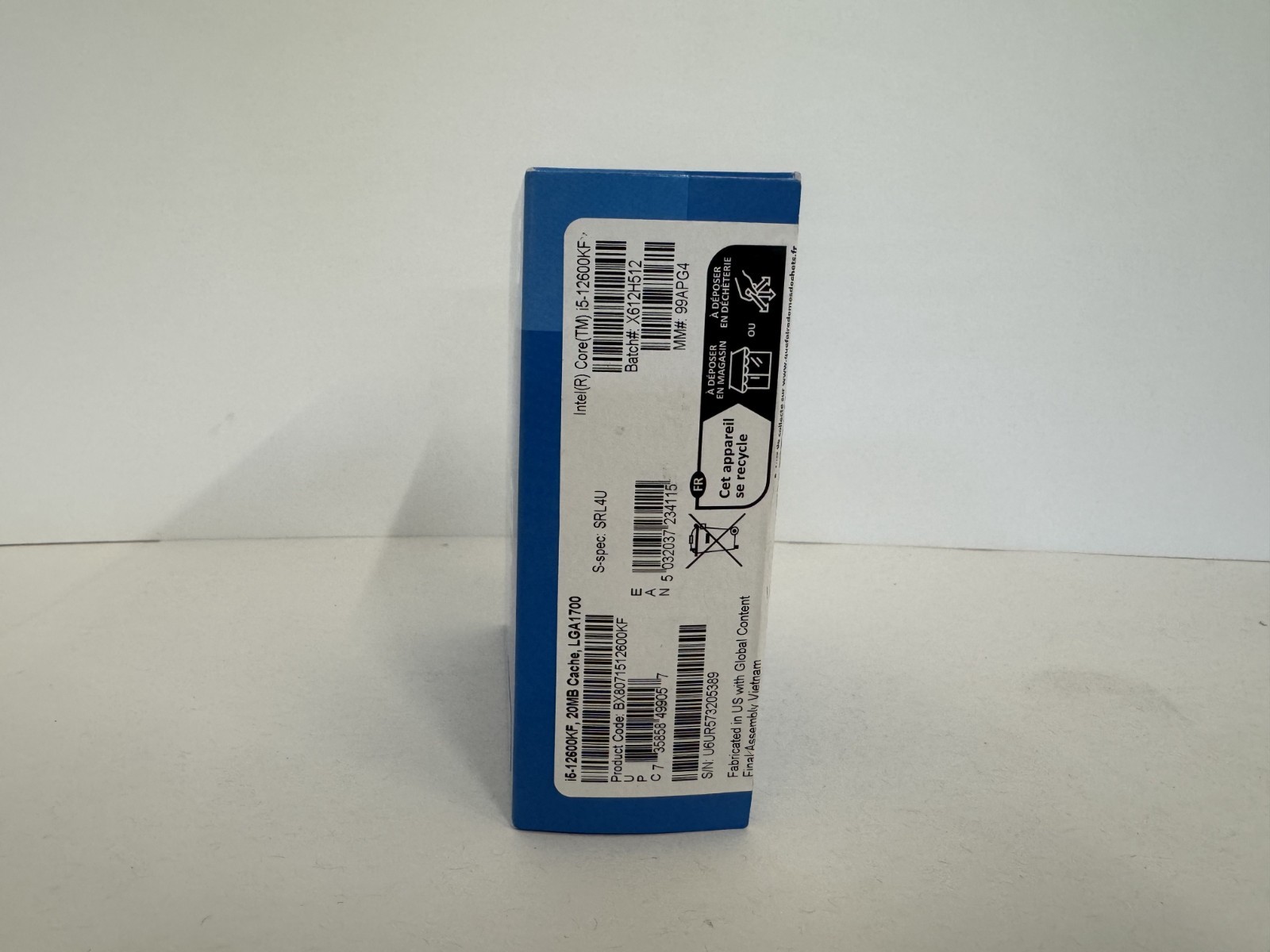 Intel Core i5-12600KF 10 Core 4.9GHz Unlocked CPU LGA1700 Processor