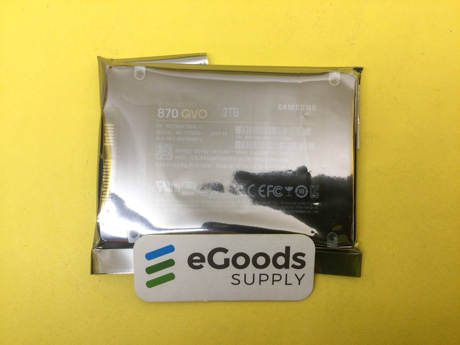 Samsung 870 QVO Series 2TB 2.5” SATA V-NAND Internal SSD MZ-77Q2T0 new
