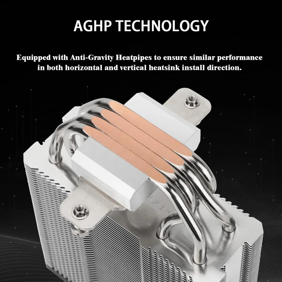 Thermalright Assassin X 120R Digital ARGB Black CPU Cooler,