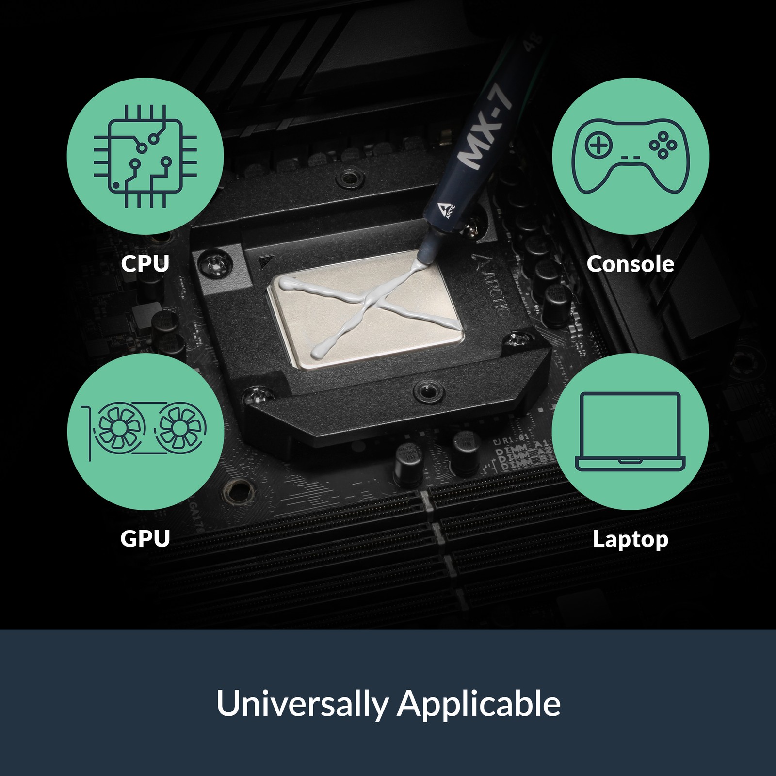 ARCTIC MX-7 (8g) Thermal Paste CPU GPU Consoles PC Compound Notebook PS5