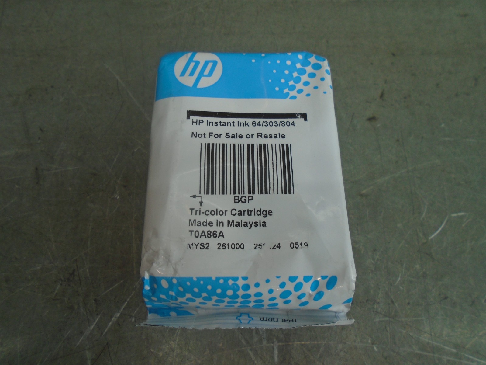 New HP 65 BLACK Cartridge OEM Sealed 100% ink level, 1 pack