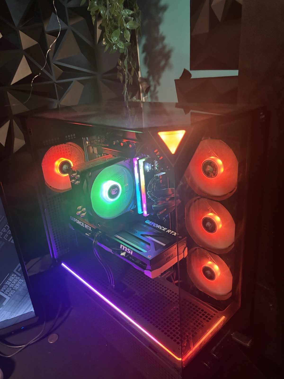 MSI Gaming Tower Desktop RGB Black, Core Ultra 7 265F, 32GB DDR5, RTX 5070