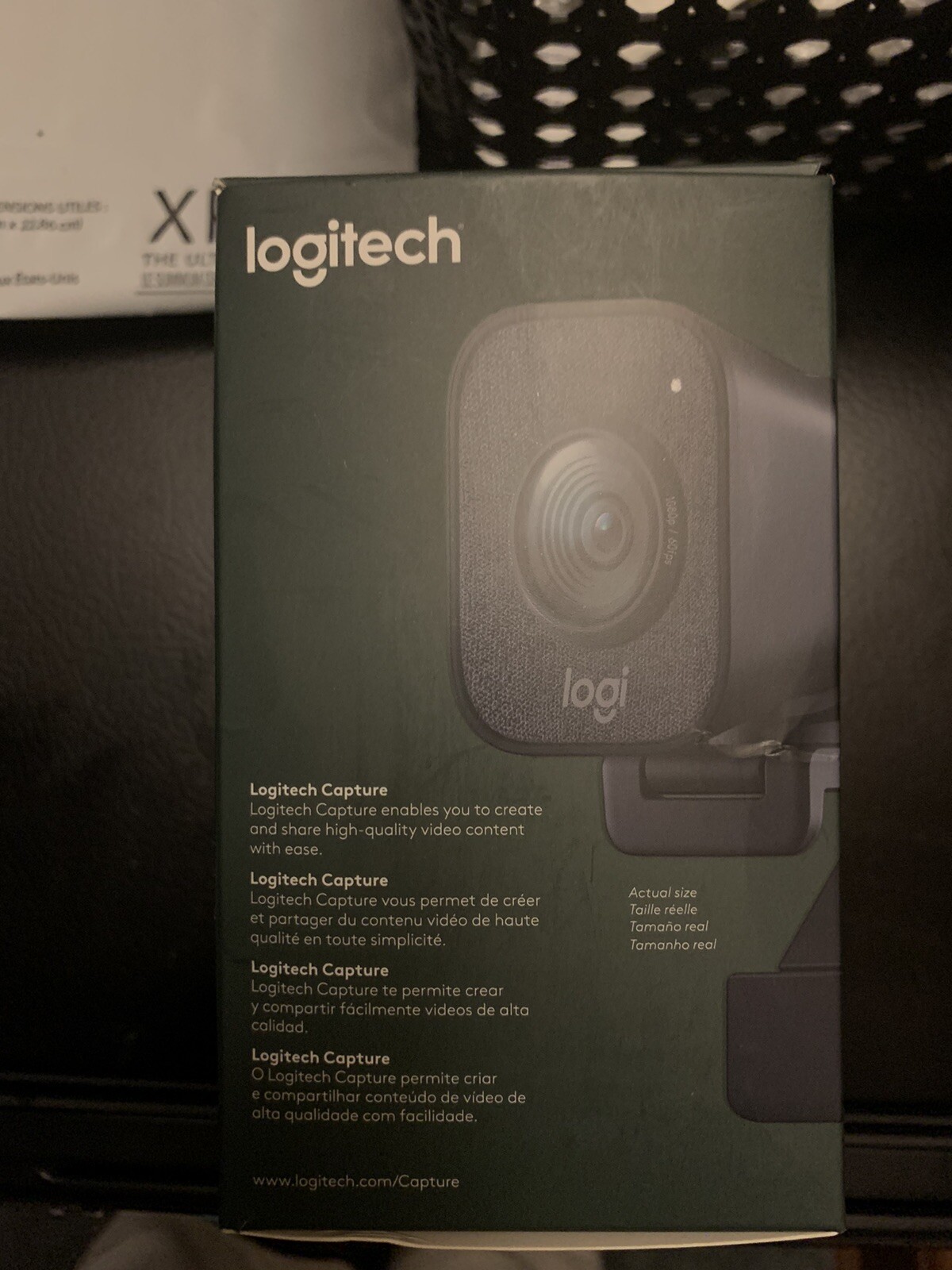 Logitech Streamcam Webcam – Graphite Full HD 1080p 60 fps