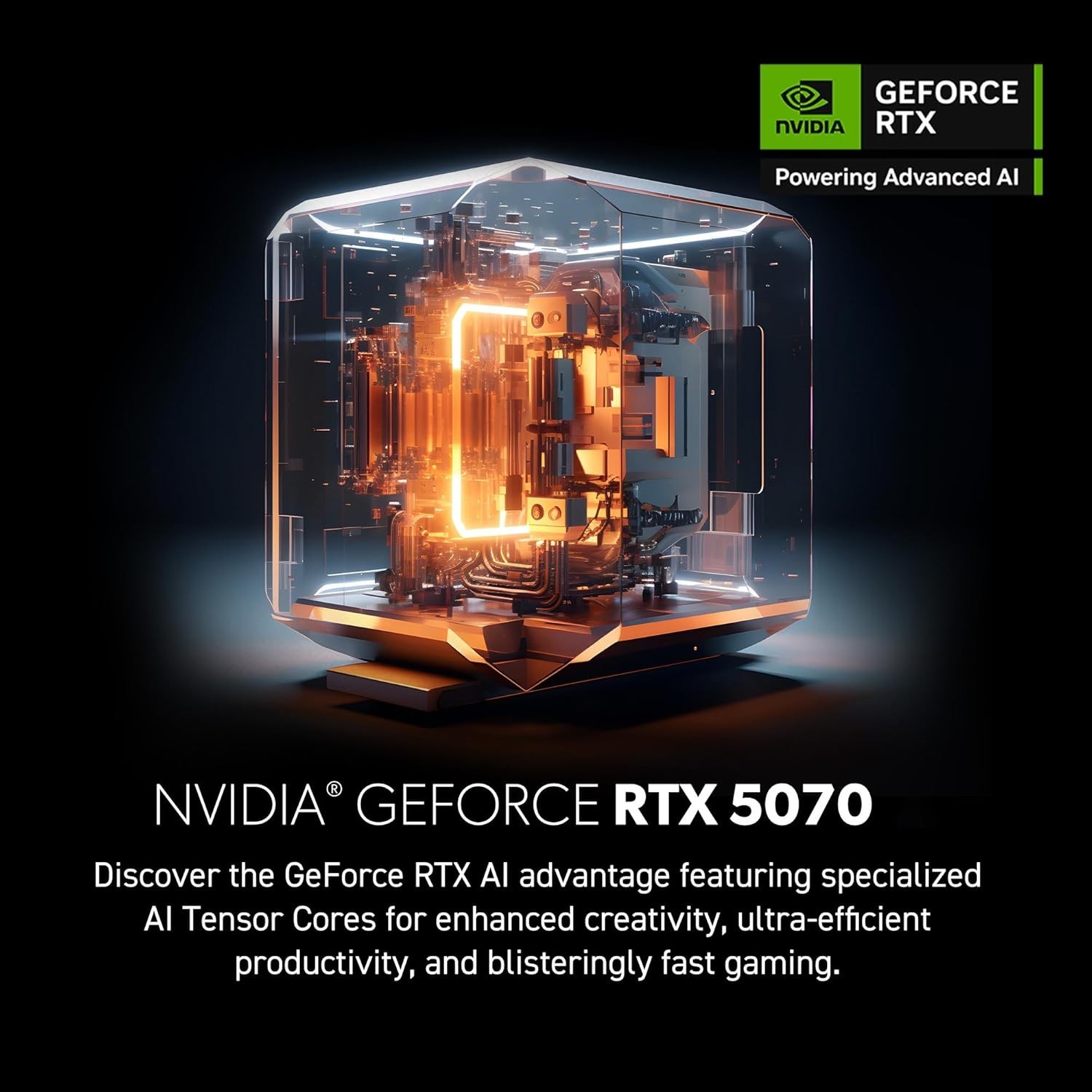 msi Codex R2 Gaming Desktop: Intel Core i5-14400F, RTX 5070 D14NVP5-613US