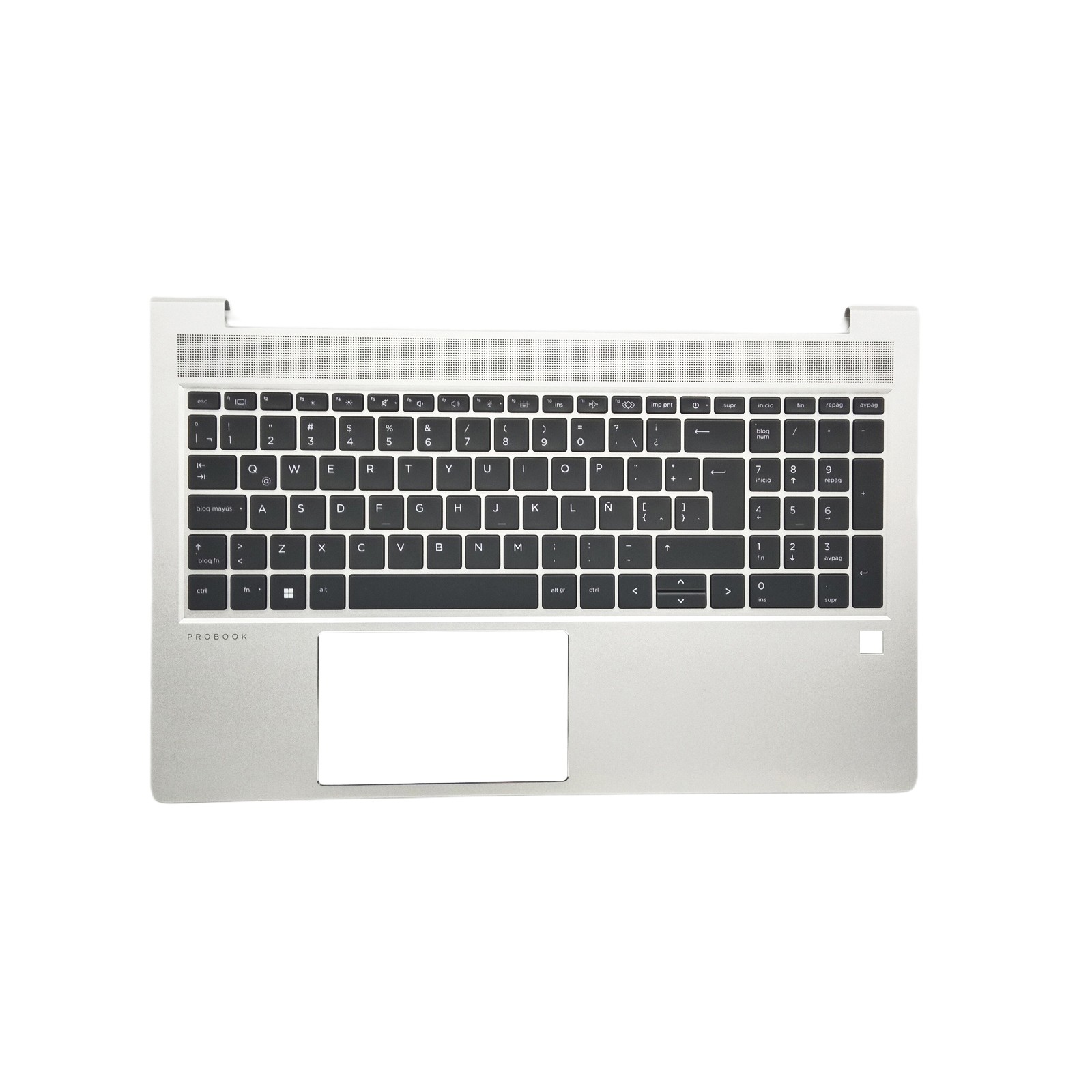 FOR HP Probook 450 G8 455 G8 Latin Keyboard Upper Case Palmrest Cover US