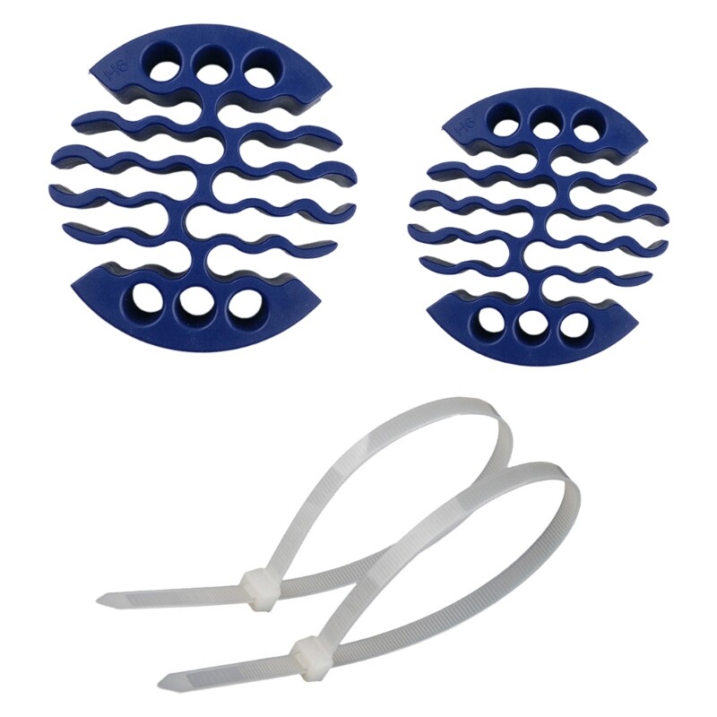 2Pcs Cables management Tool 30 Wire Networks Cable combs Cable Organizing Tool