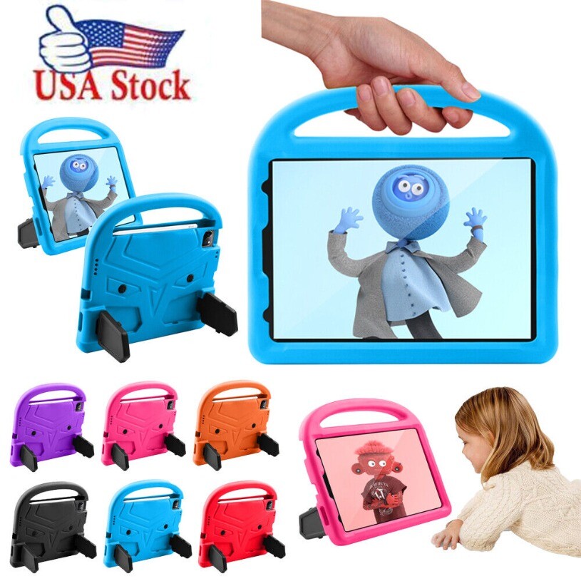 For Apple iPad 5th 6th Gen/ Pro 9.7/ Mini 6 5 4 3 2 Kids Case Handle Stand Cover