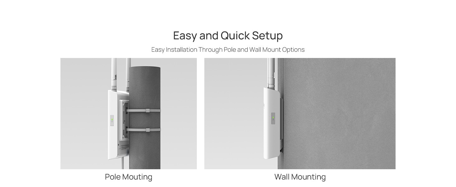[OPEN BOX] TP-Link Omada WiFi 6 AX1800 EAP603 Outdoor Long Range Access Point