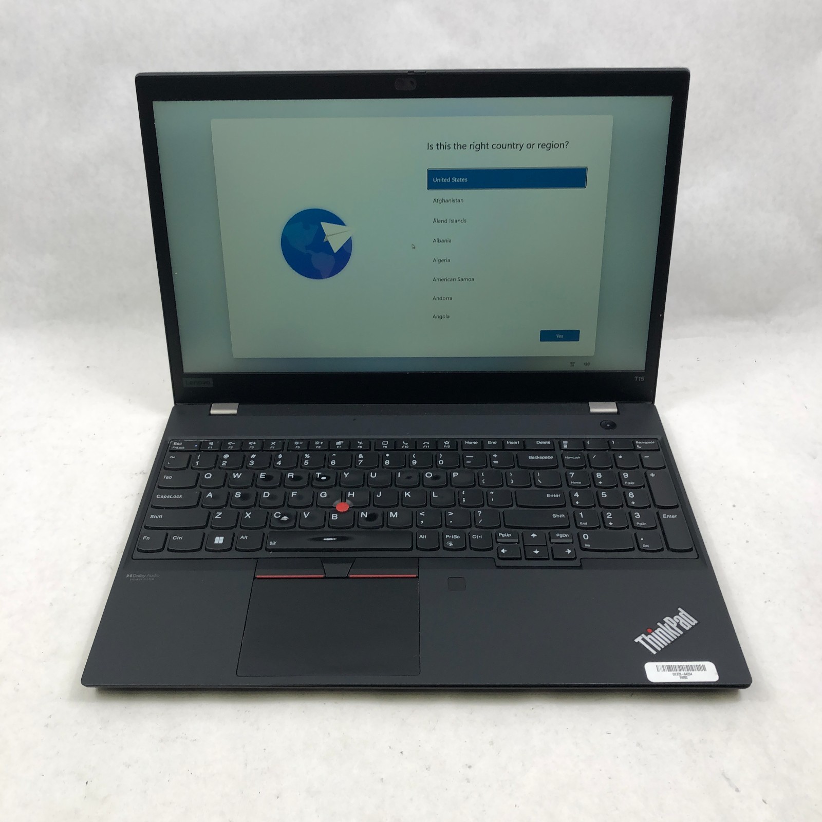 Lenovo ThinkPad T15 Gen 2 Laptop Intel Core i5-1135G7 256GB SSD 24GB RAM W11P