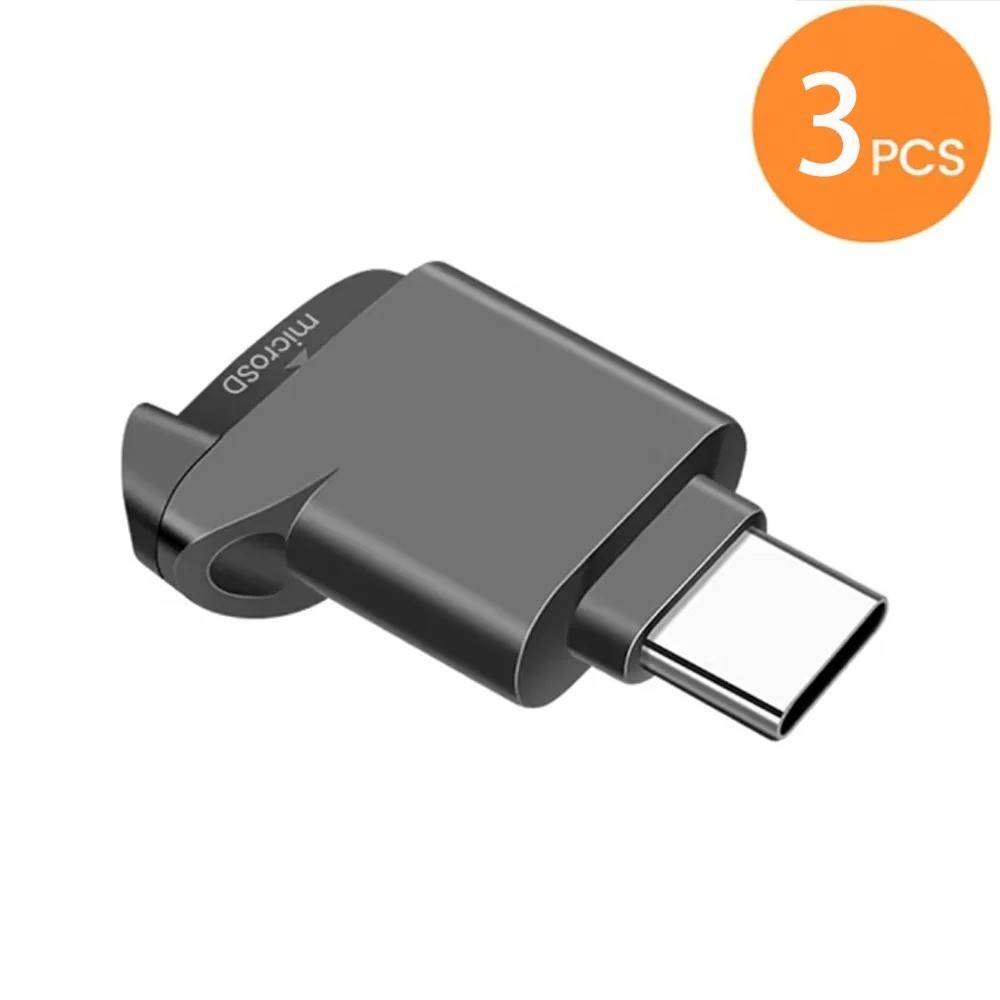 Type-C 2.0 Mini TF Card Reader External Storage Portable Stretch USB-C for Iphon